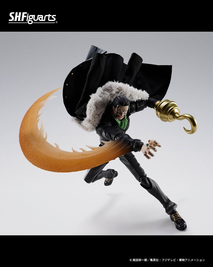 【預訂日期至11/4/26】 BANDAI TAMASHII [SHF]《海賊王》沙.鱷魚 -瑪林科特頂上決戰- / s.h.figuarts SIR CROCODILE -MARINEFORD-  🌸[訂單確認後,本店會於一週內發出電子預購單據,屆時請確認WhatsApp對話查收。"如需到店提取紙質單據或使用其他通訊APP可於備註告知"]