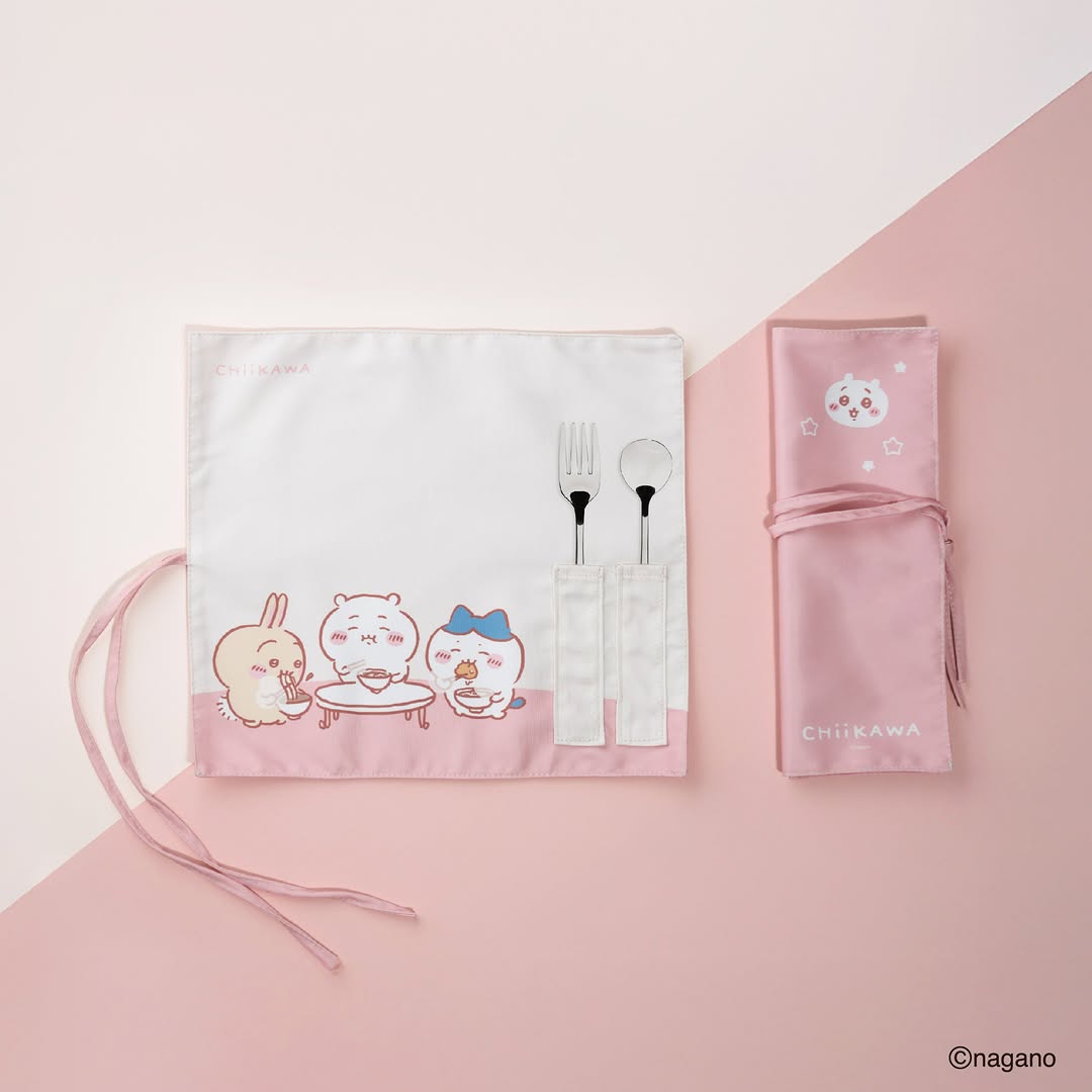 《Pre-Order》Chiikawa 吉伊卡娃 餐墊餐具組 (26CKW15-P)
