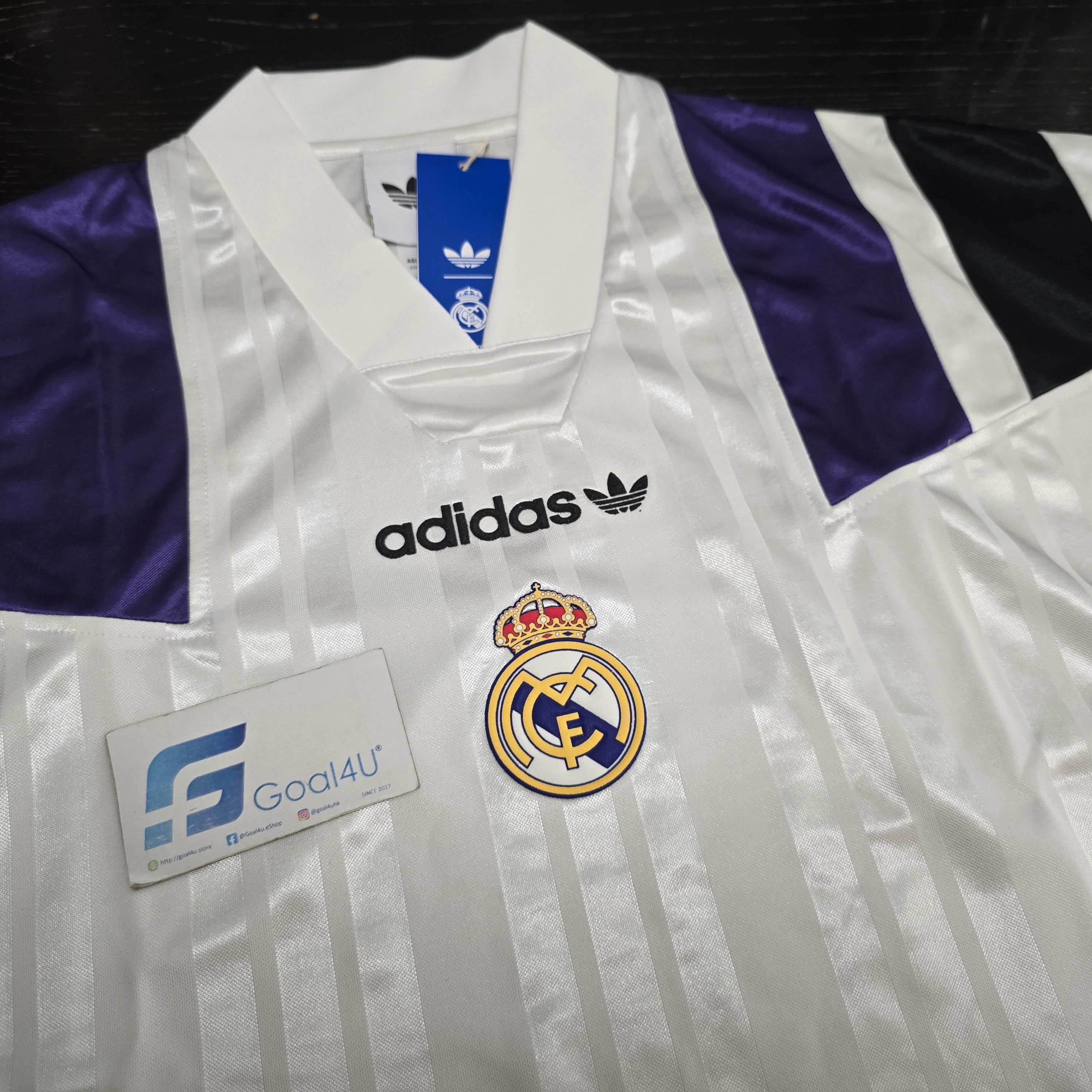 Adidas Real Madrid 皇家馬德里EQT 復古球衣 KG2982