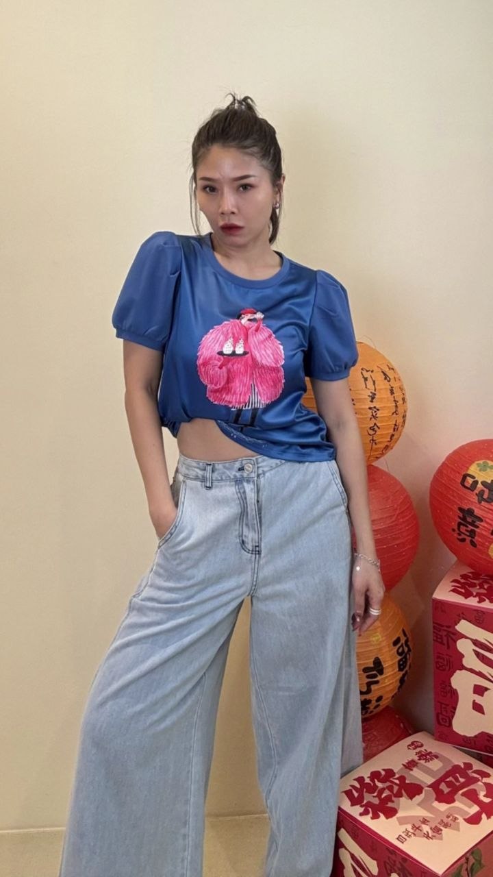 特价优惠公主袖上衣 1695