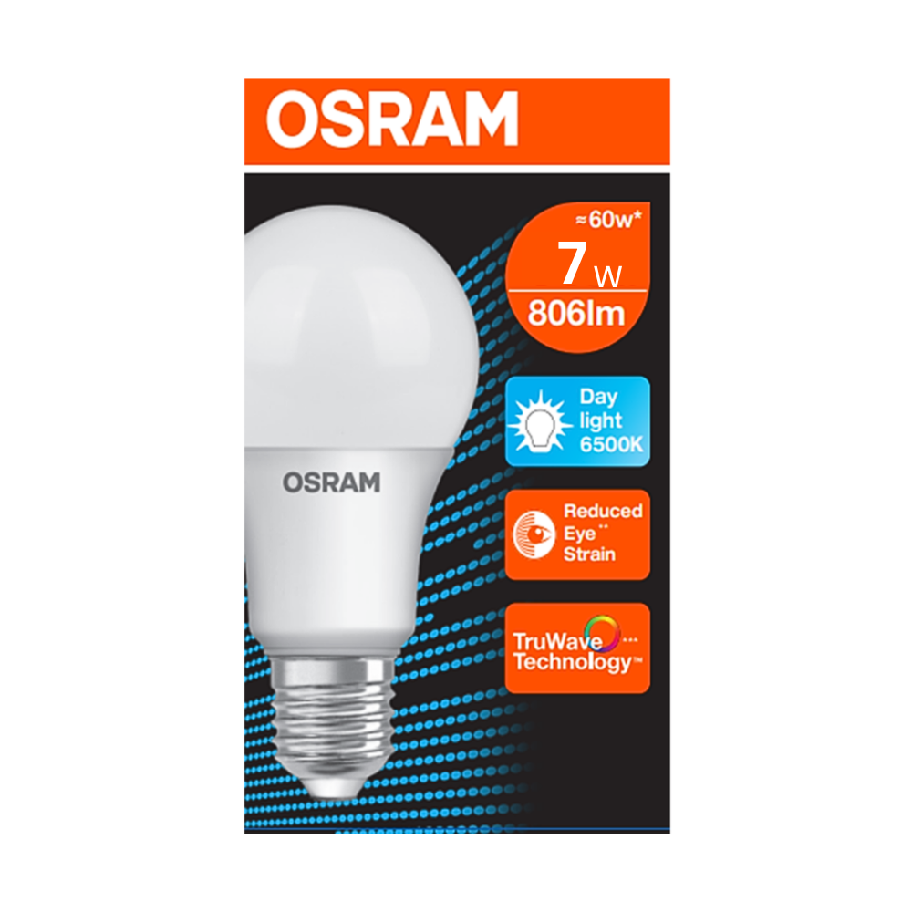 Osram E27 LED Light Bulb  Daylight / Warm White