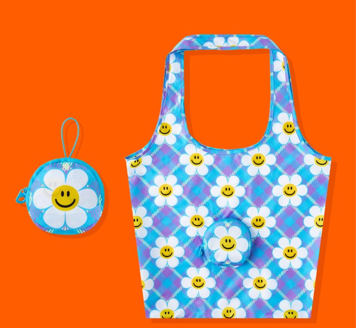 Wiggle wiggle 🆕 花花可以摺埋嘅環保袋sale