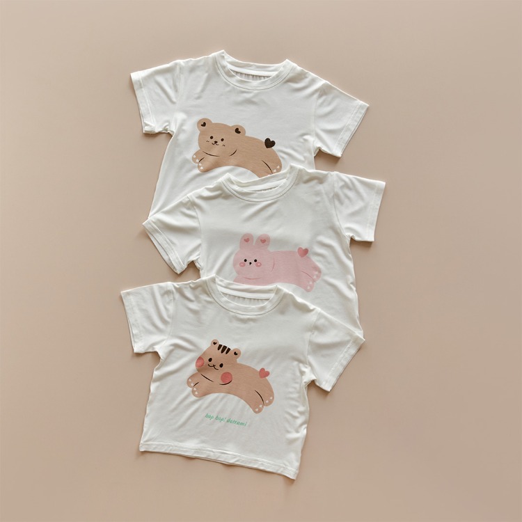 26S/S🌞DTD Jumping跳跳人物系列-莫代爾短袖T恤