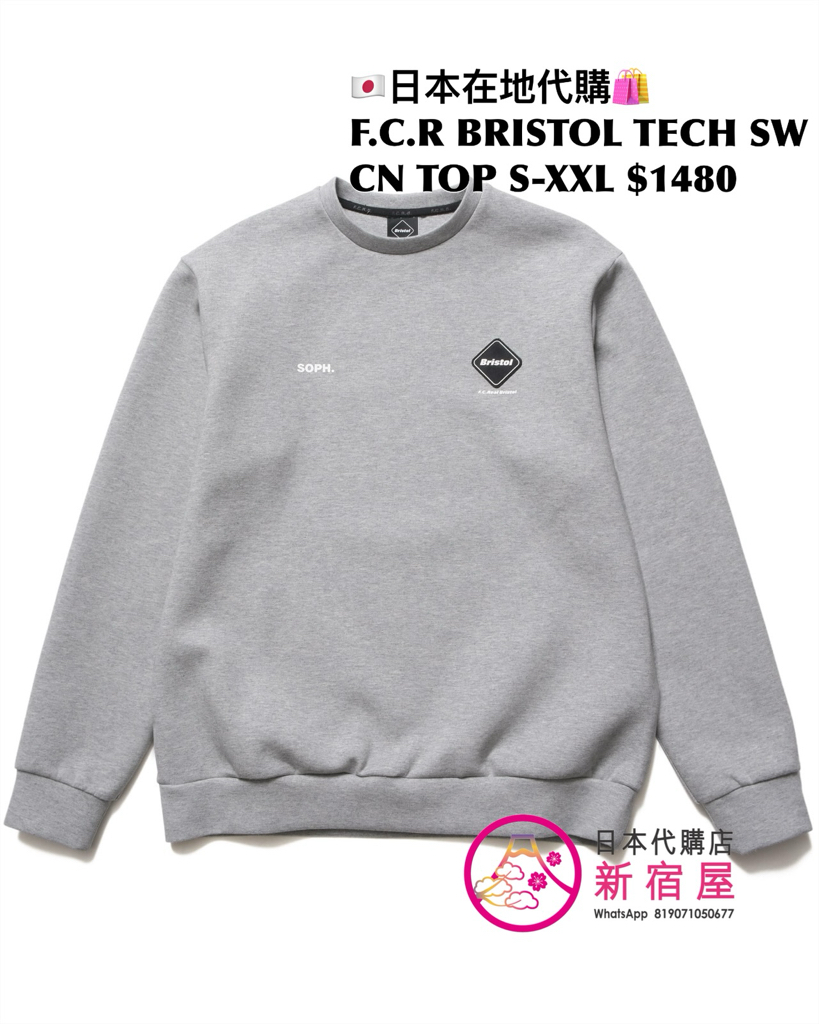 F.C.REAL BRISTOL TECH SWEAT VENTILATION HOODIE/ JACKET/ PULLOVER HOODIE/ CREWNECK TOP/ BLAZER/ JOGGER PANTS/ PANTS