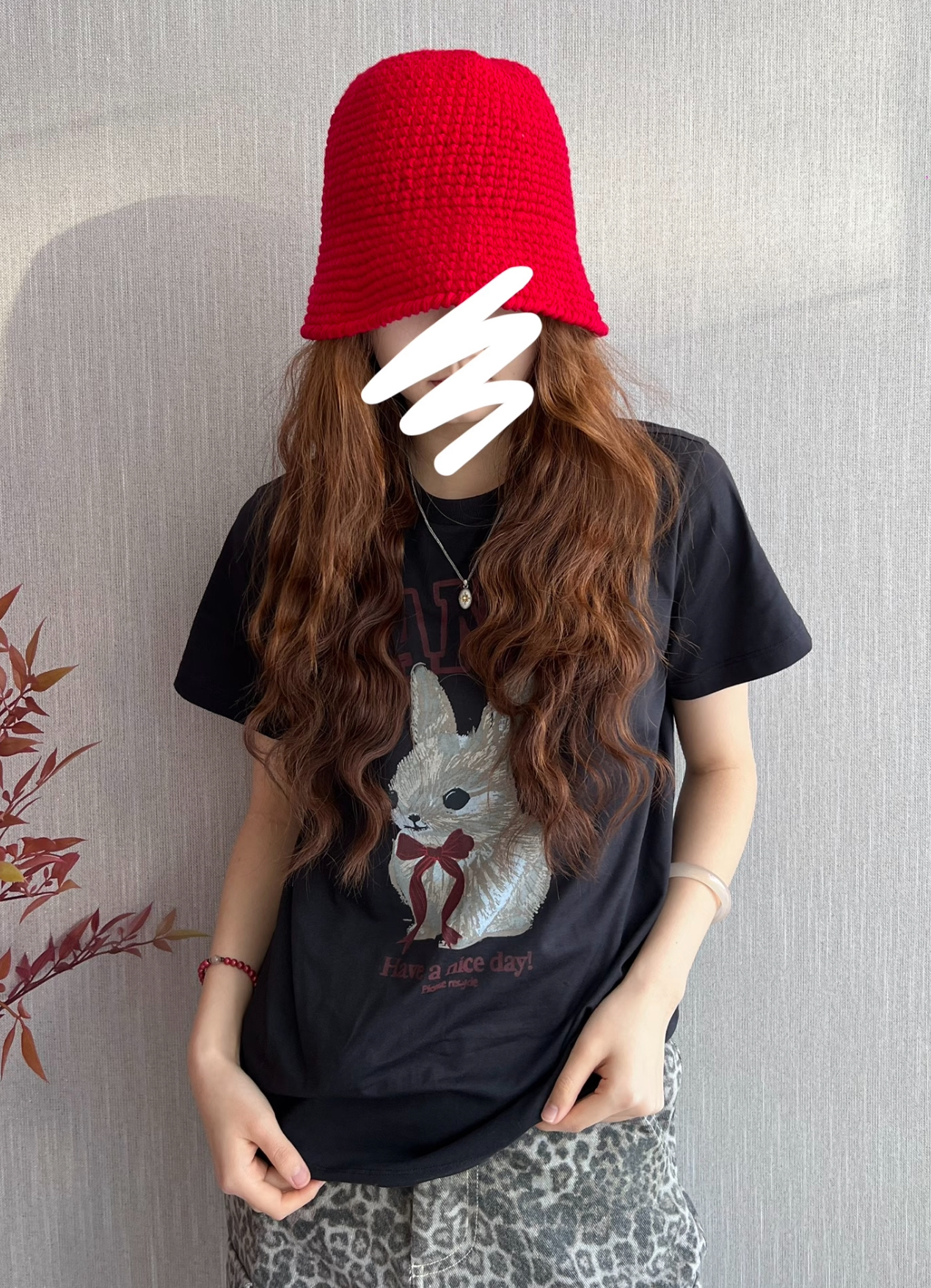 接單✨Ganni 短 Tee 夏天必備 小兔子🐰 Size XS S M L