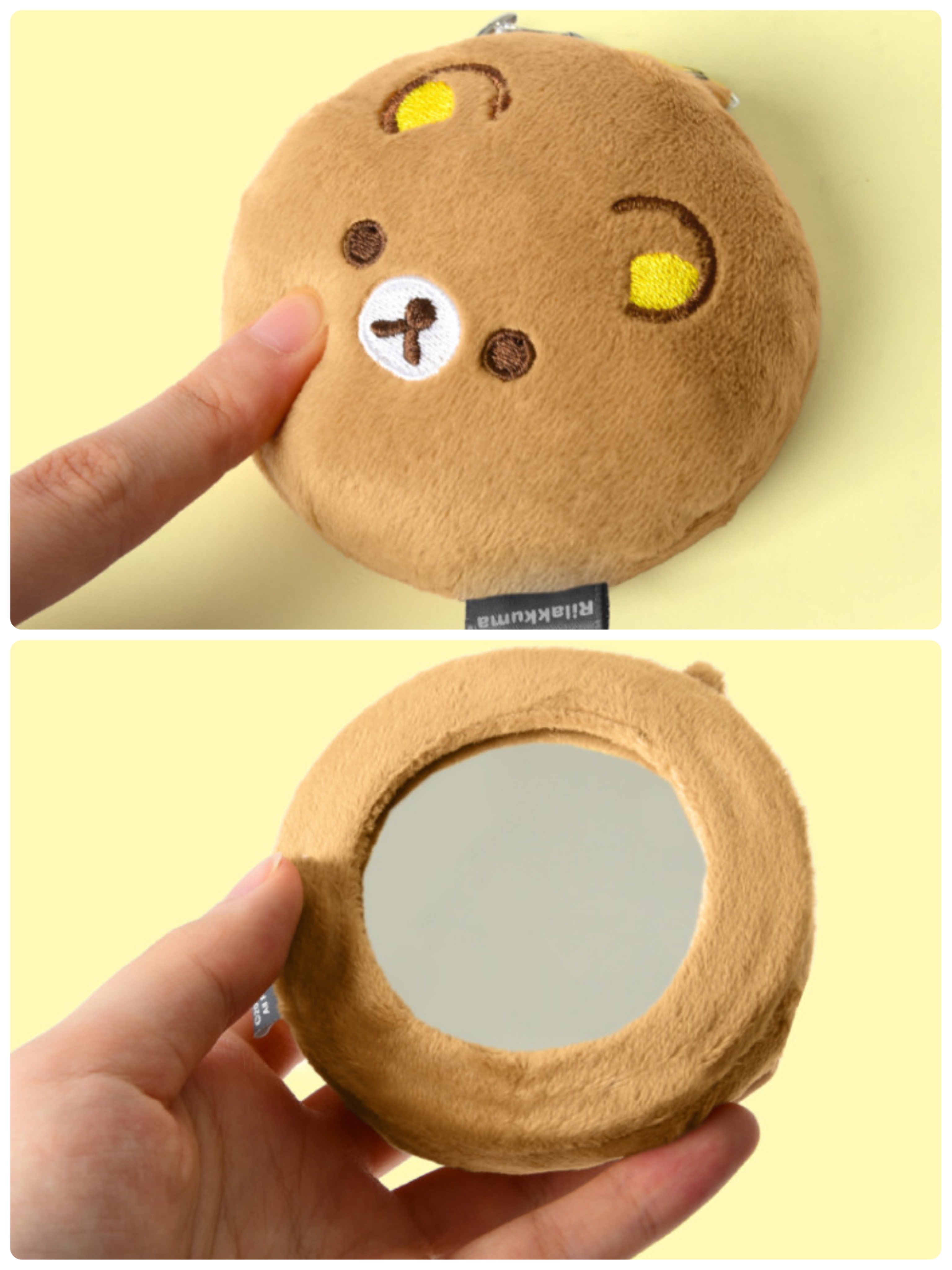 《預訂貨品》全新韓國限定 Rilakkuma毛毛鏡仔掛飾