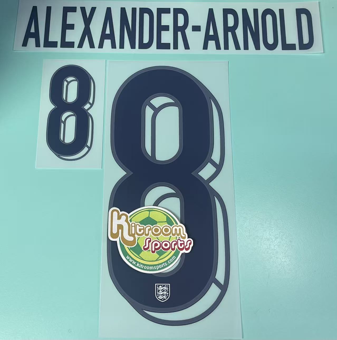 2024 England Home Nameset #8 ALEXANDER-ANROLD
