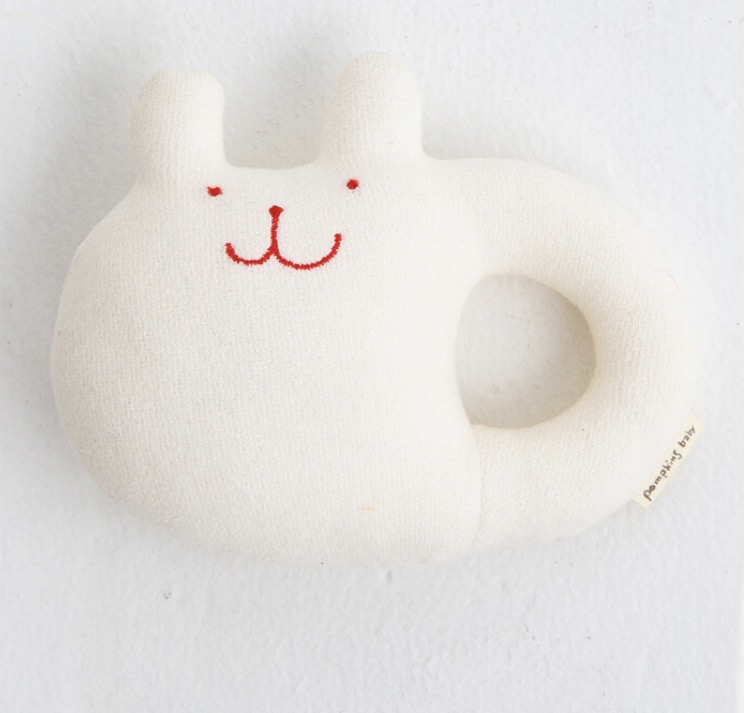pompkins baby 有機棉禮盒 (安撫公仔+毛巾+襪仔)