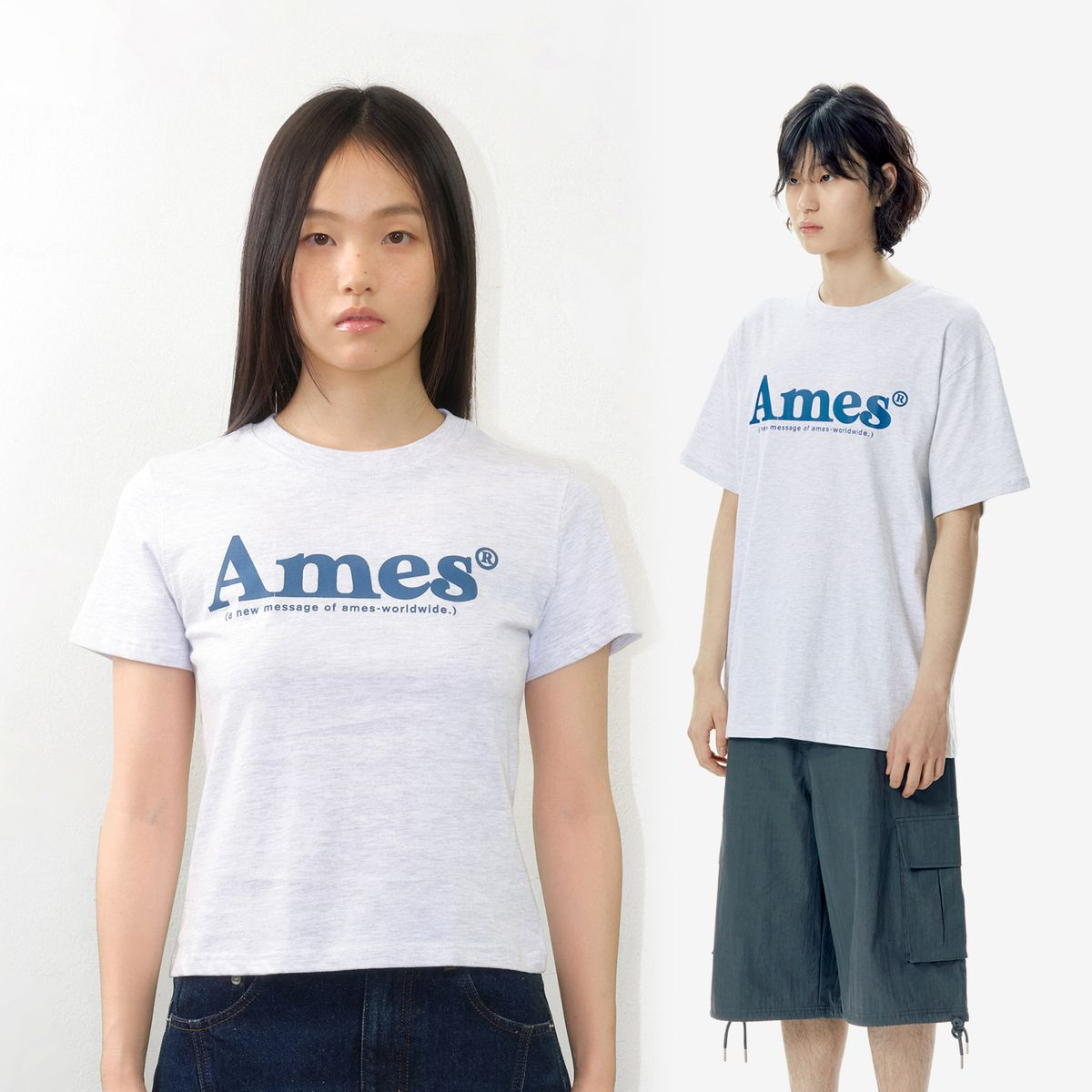 [Ames Worldwide] BASIC LOGO TEE (11款)