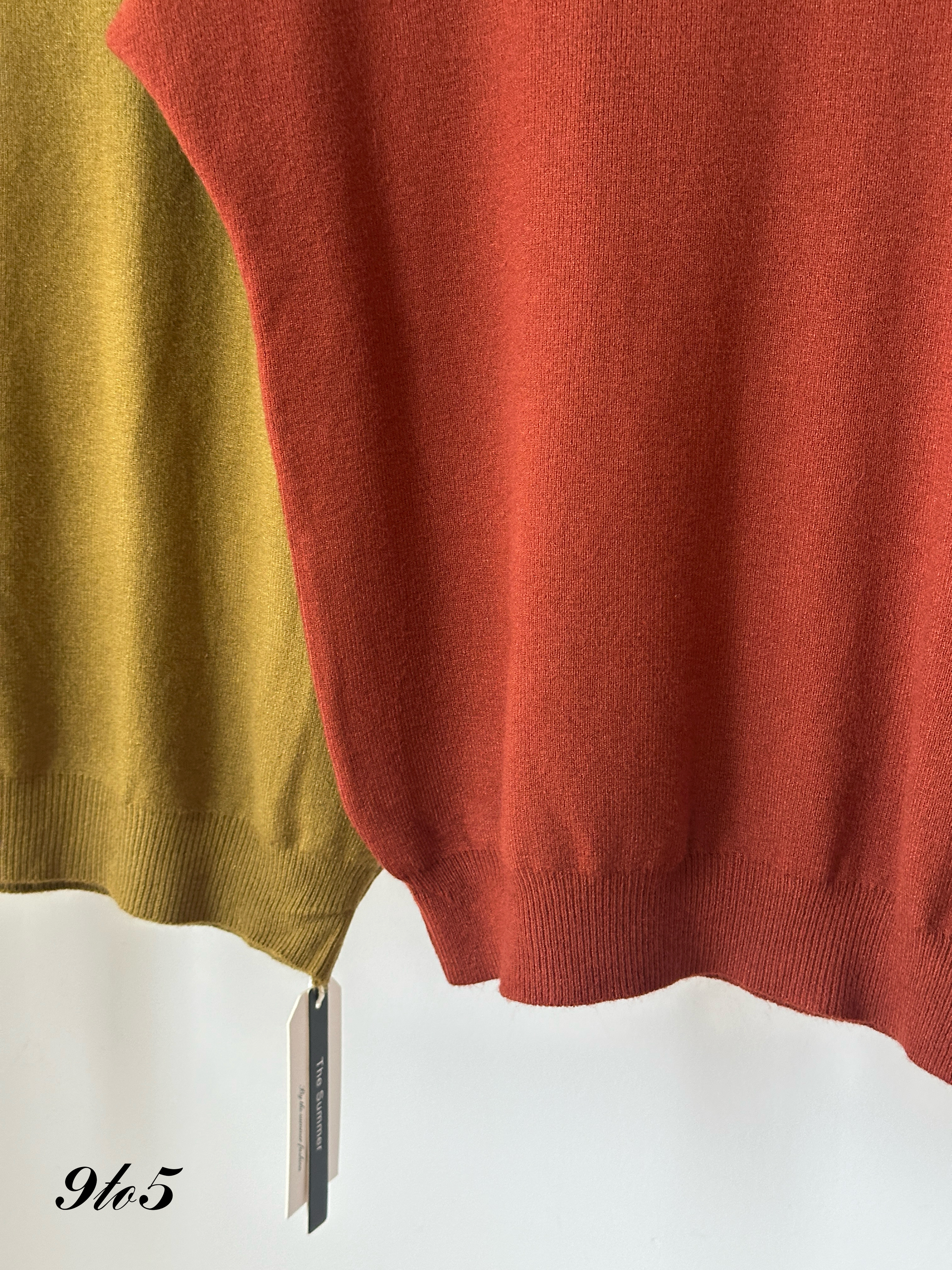 T4139 Mock Neck Knit Top - 6 Colors 