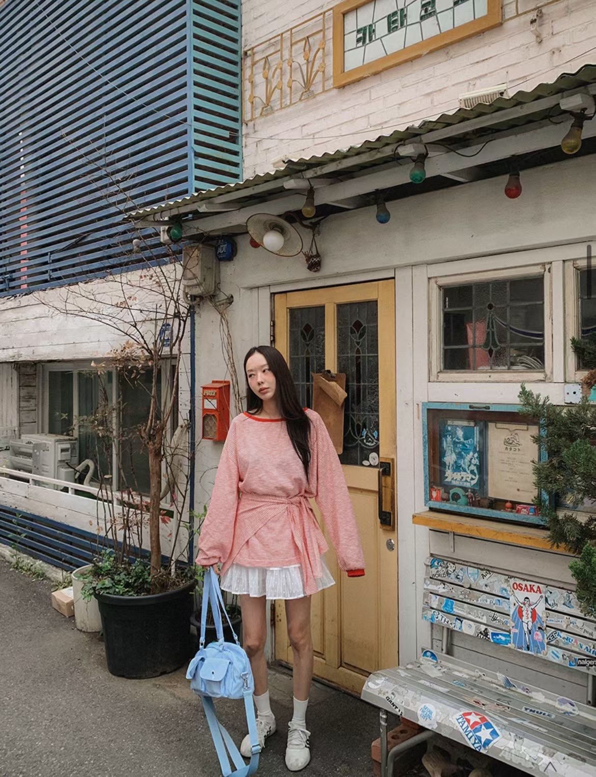 🇰🇷東大門女裝 | Stripe T set