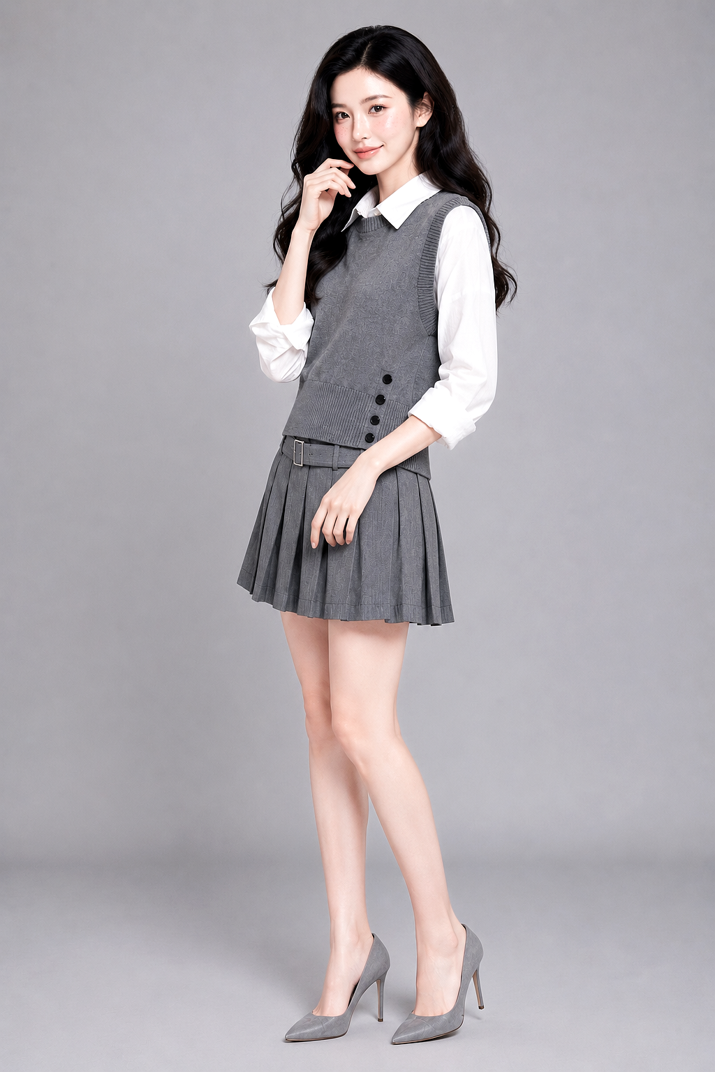 53405 Ellerie Pleated Skirt