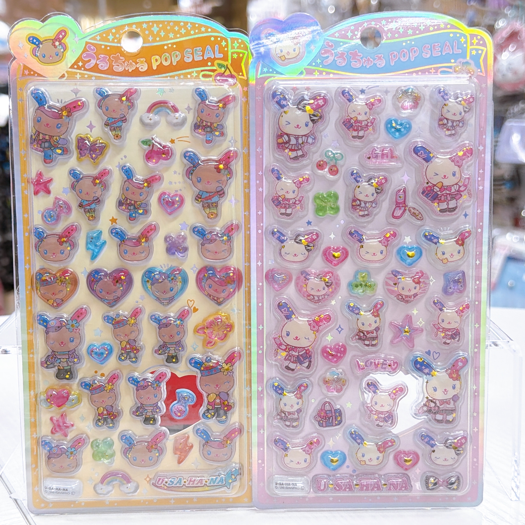 日本直送usahana pop seal 貼紙