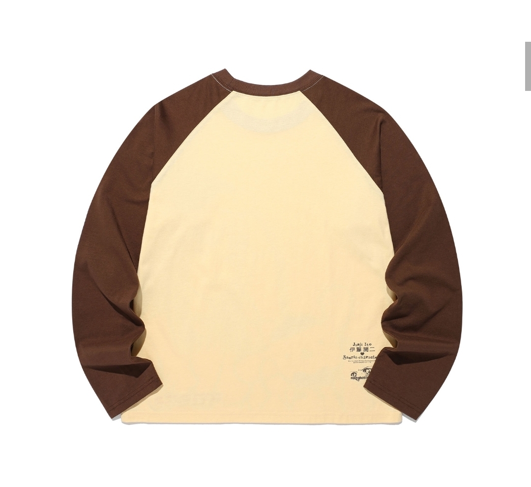 伊藤潤二  × Sanrio × niceghostclub 聯動限定系列｜黃色玉桂狗Tee款