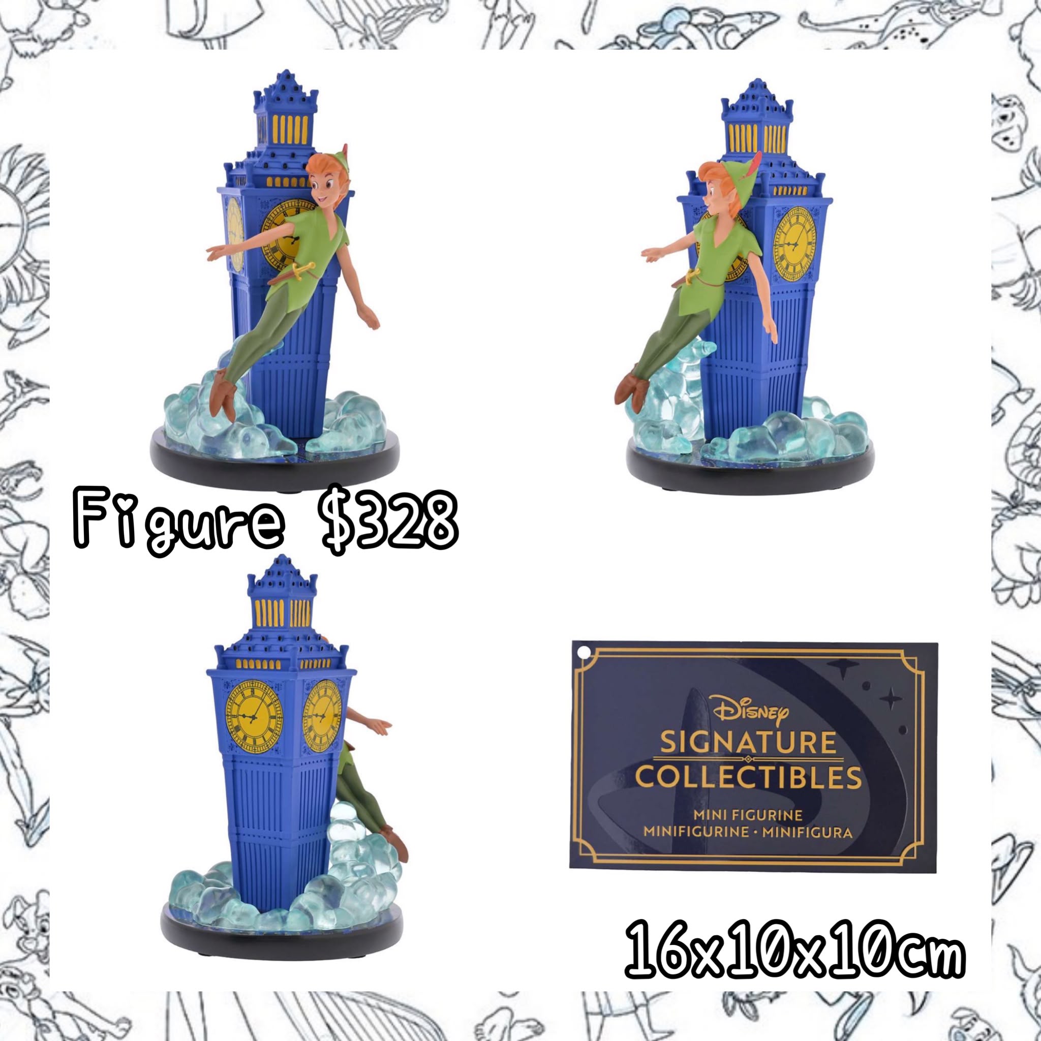 ：日本：DISNEY SIGNATURE COLLECTIBLES FIGURE