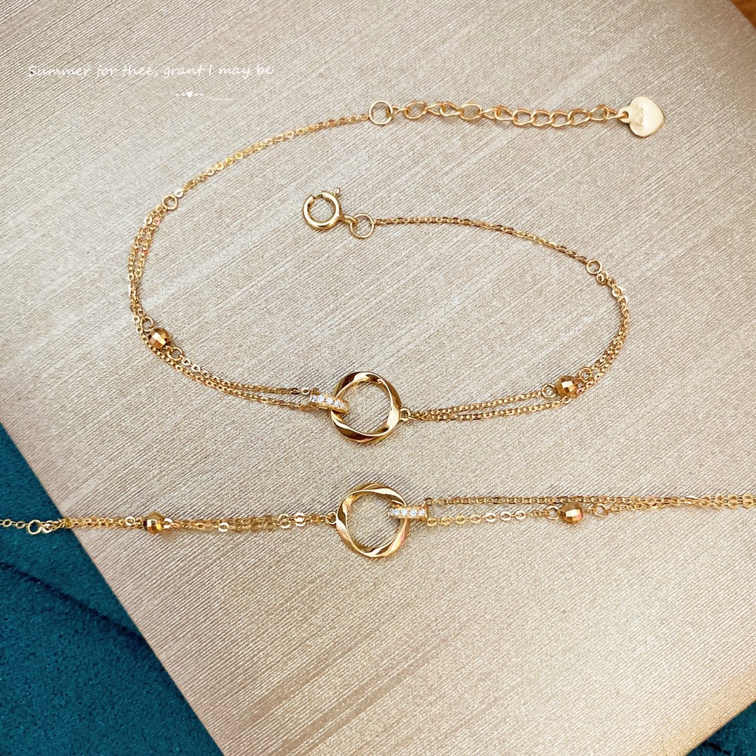 18K Diamond Bracelet 
