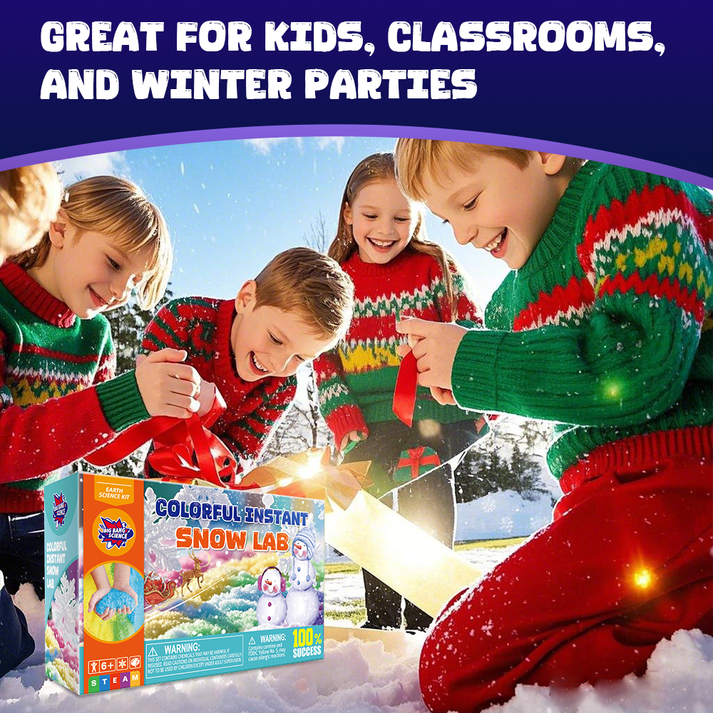 Big Bang Science ~ Colorful instant Snow Lab