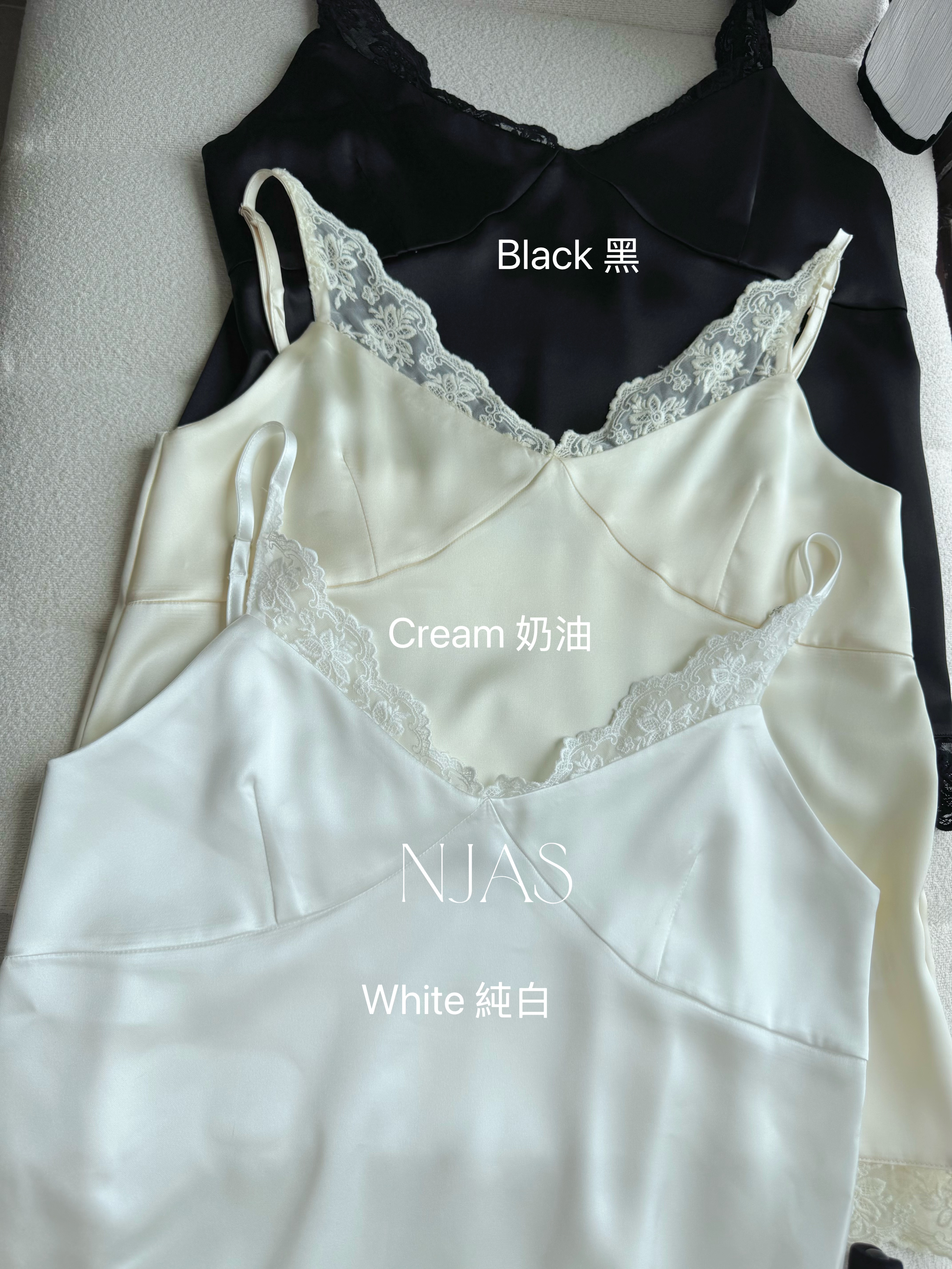 Elegant silky lace top