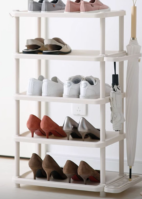 087607/天馬五層鞋架連雨傘架