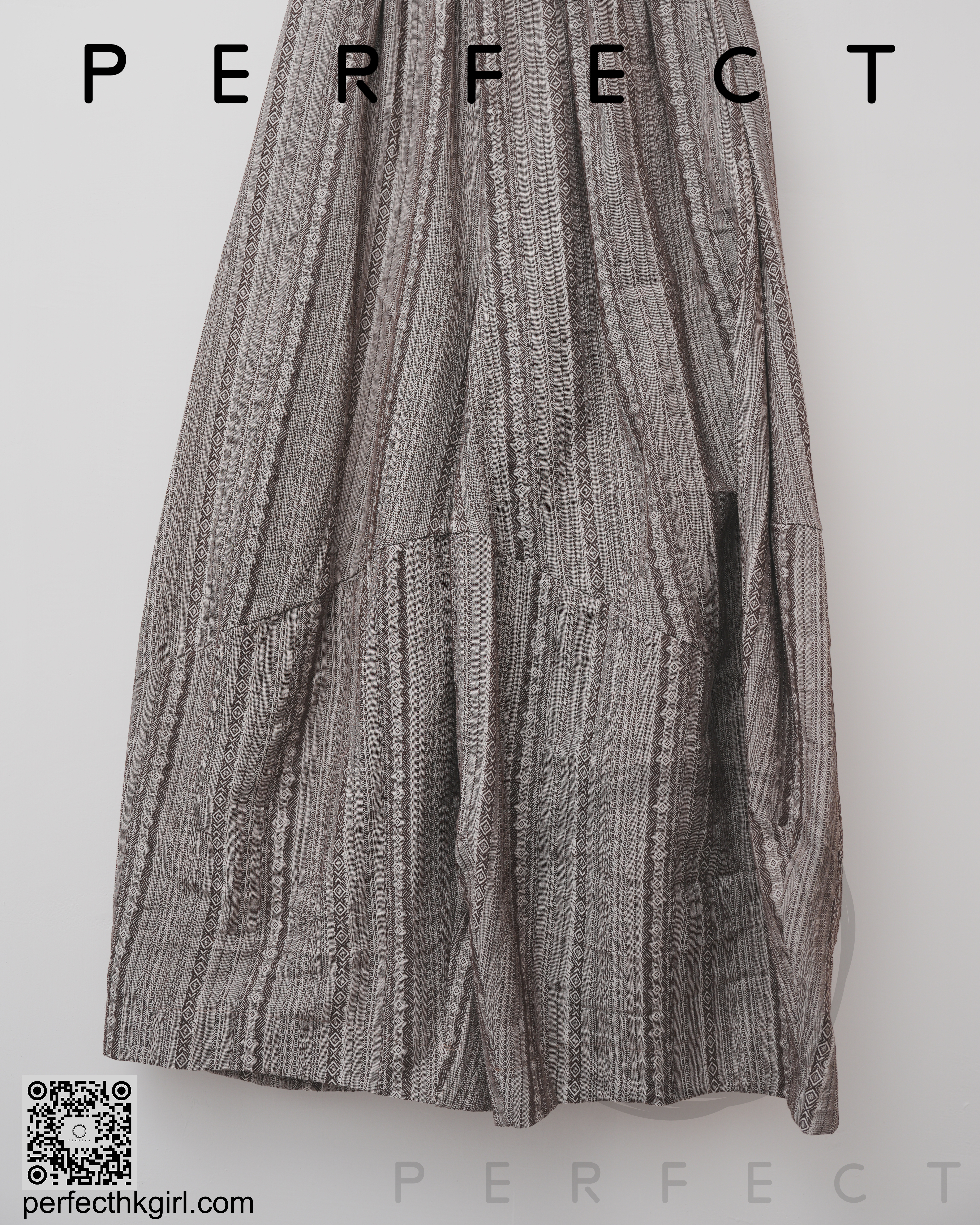 P0046_免皺關刀民族褲（大地啡色）