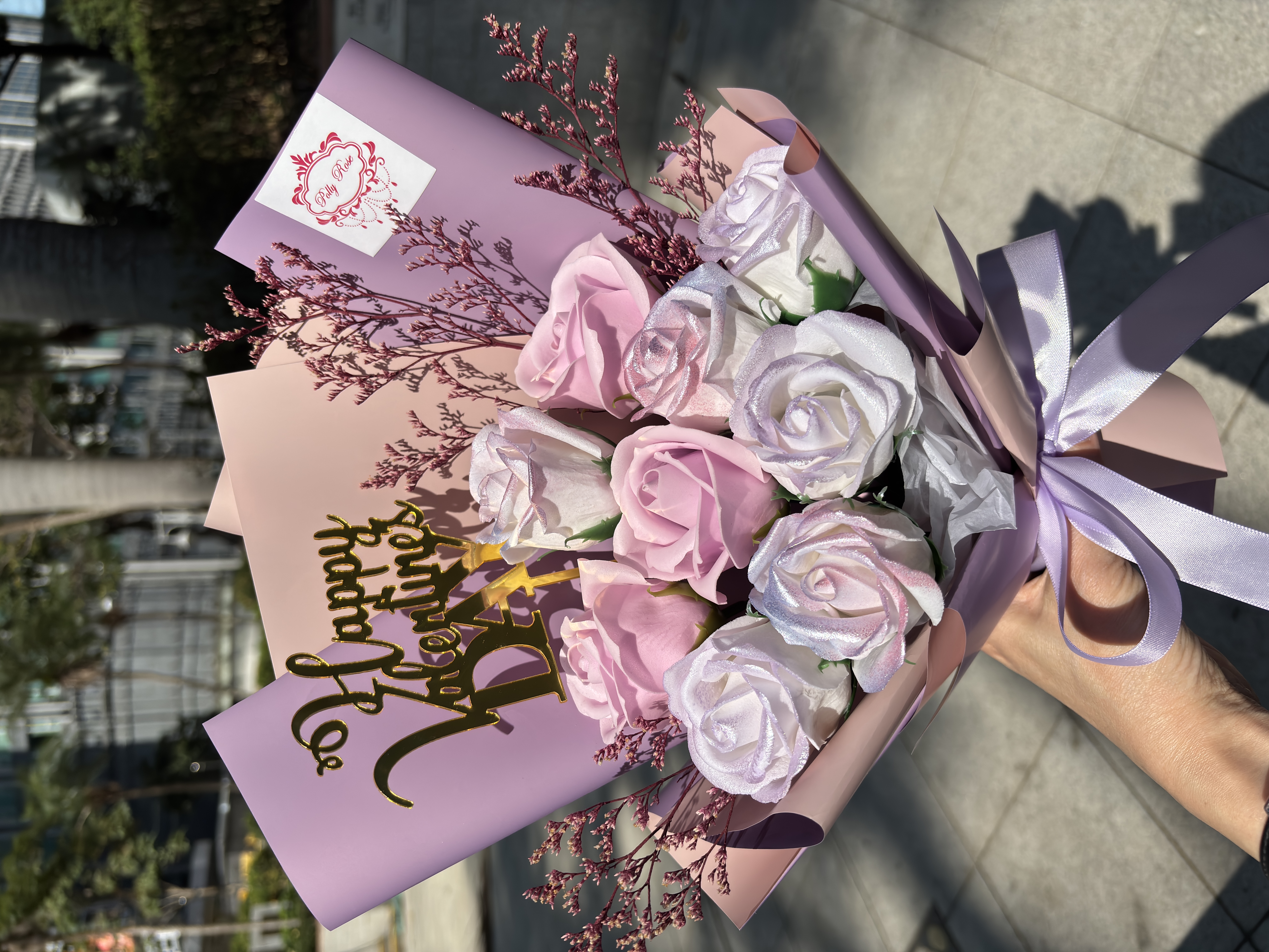 情人節肥皂花花束