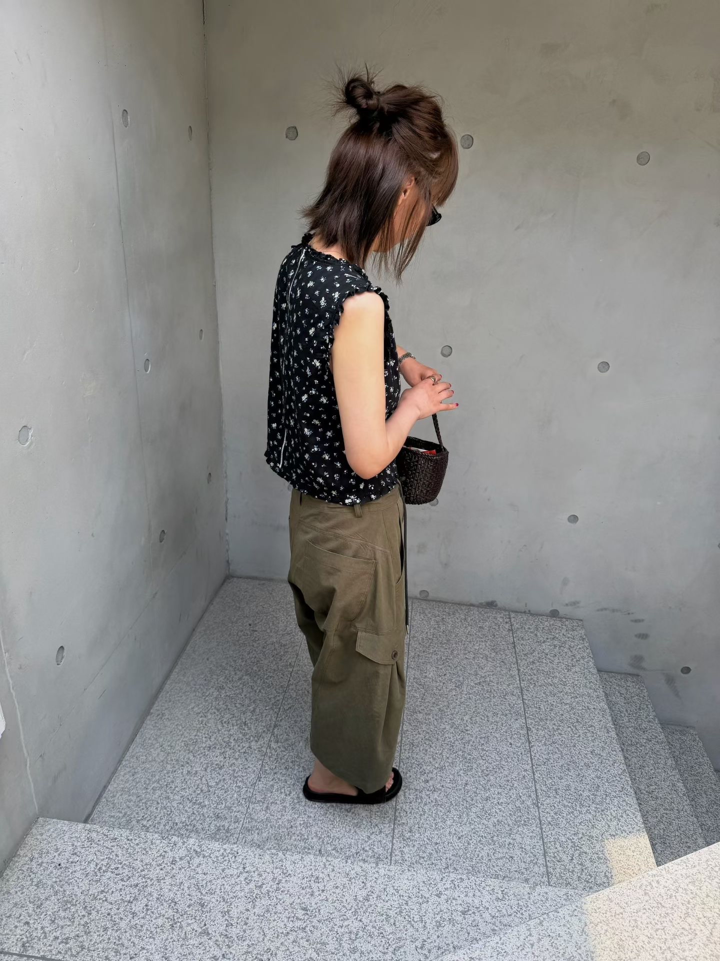🇰🇷東大門女裝 | Flower sleeveless 