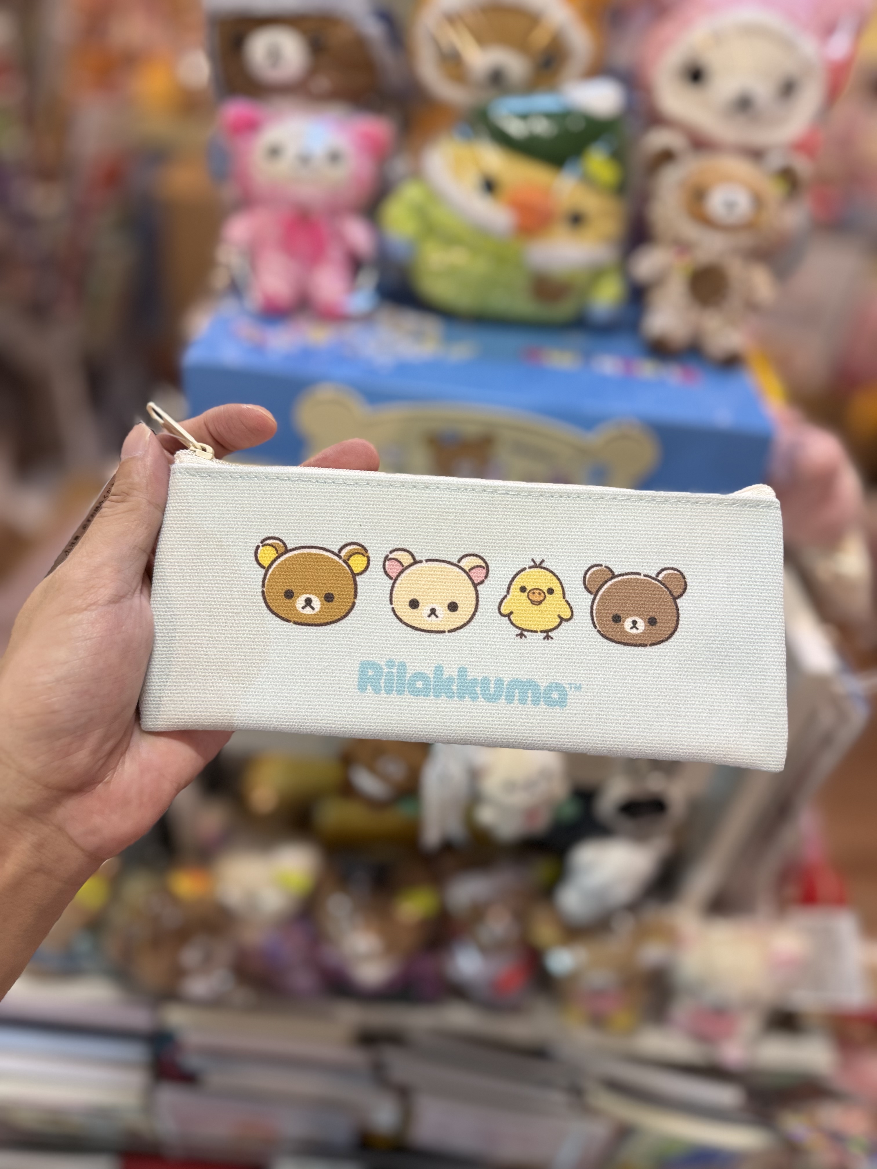 《現貨》全新Rilakkuma瓦瓦貓系列筆袋