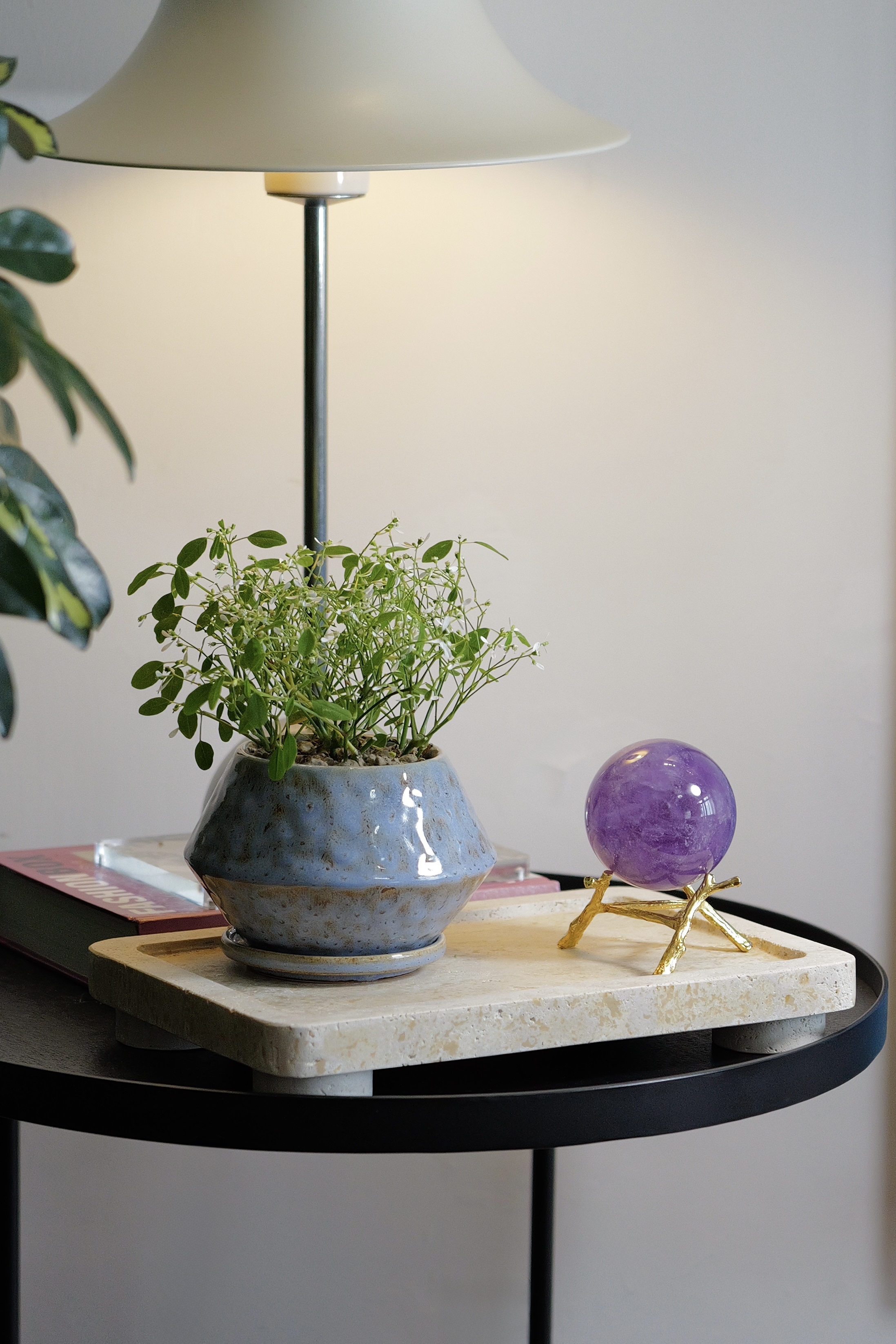 ༒巴西 7.7cm紫黃晶球༒ Ametrine AM*B9001C8AGAAA-