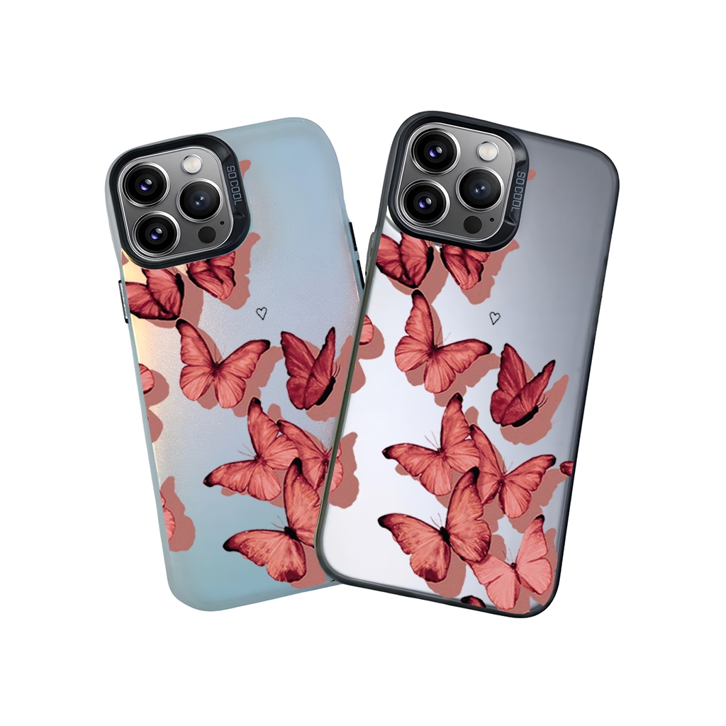 IMD CASE PHONE FOR INFINIX - DESIGN BUTTERFLY F