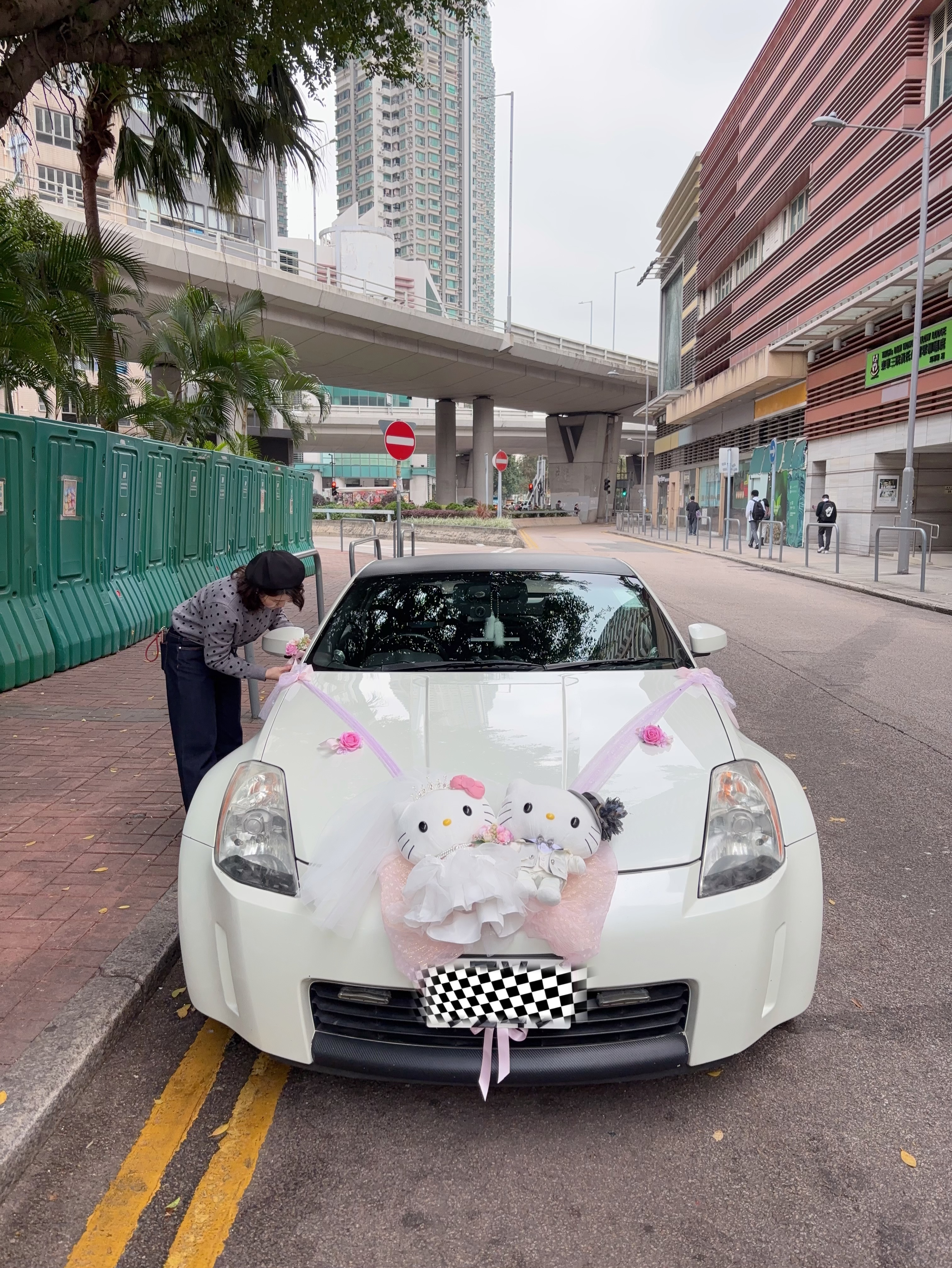 $380大蝴蝶花車固定+4車門花(不包括公仔)