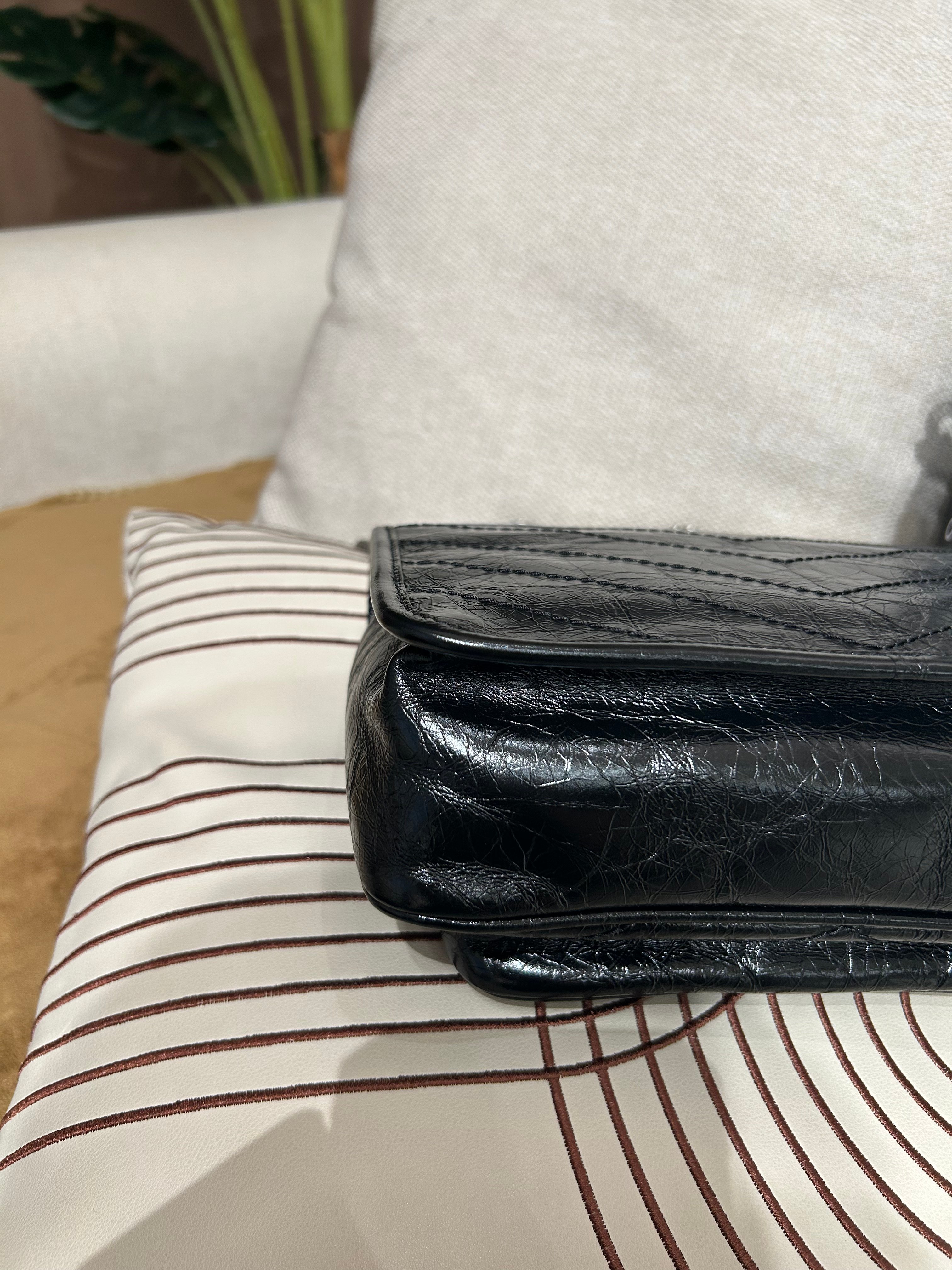 YSL Niki baby Bag Saint Laurent niki Calfskin黑色小牛皮 100%Authentic, 98%new ✅dust bag 