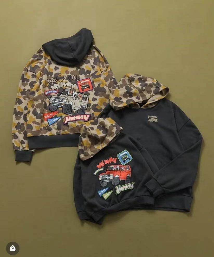 [現貨] 日單車車冬日系列-連帽衛衣