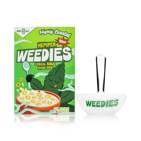 Weedies Cereal Bowl Hand Pipe | HEMPER