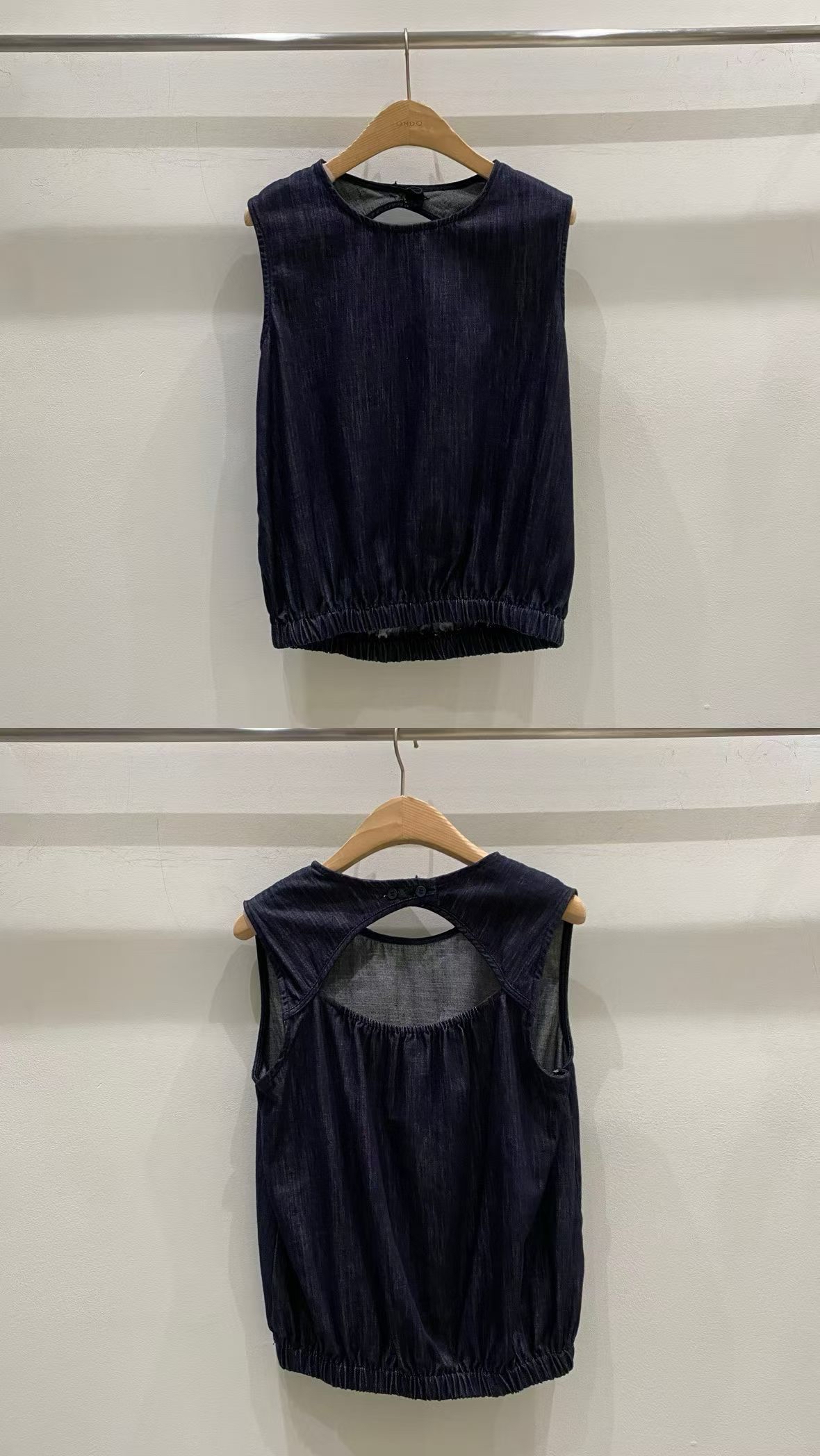 Denim vest
