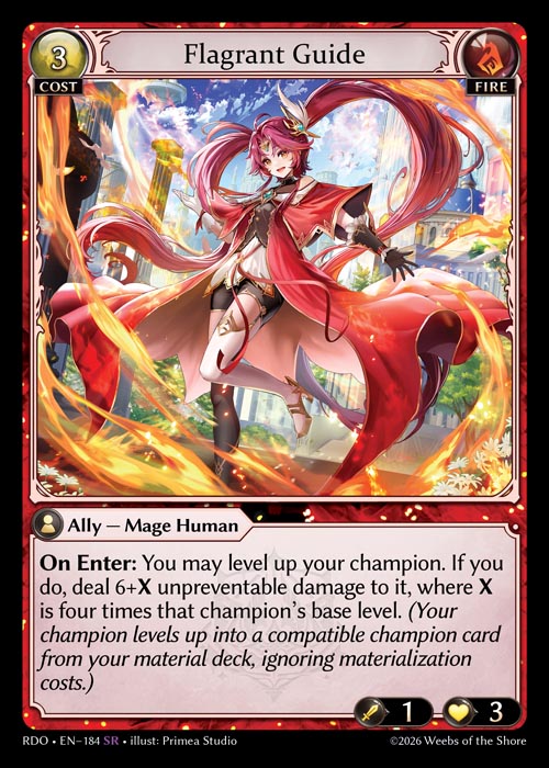 Flagrant Guide / RDO-184 (SR)