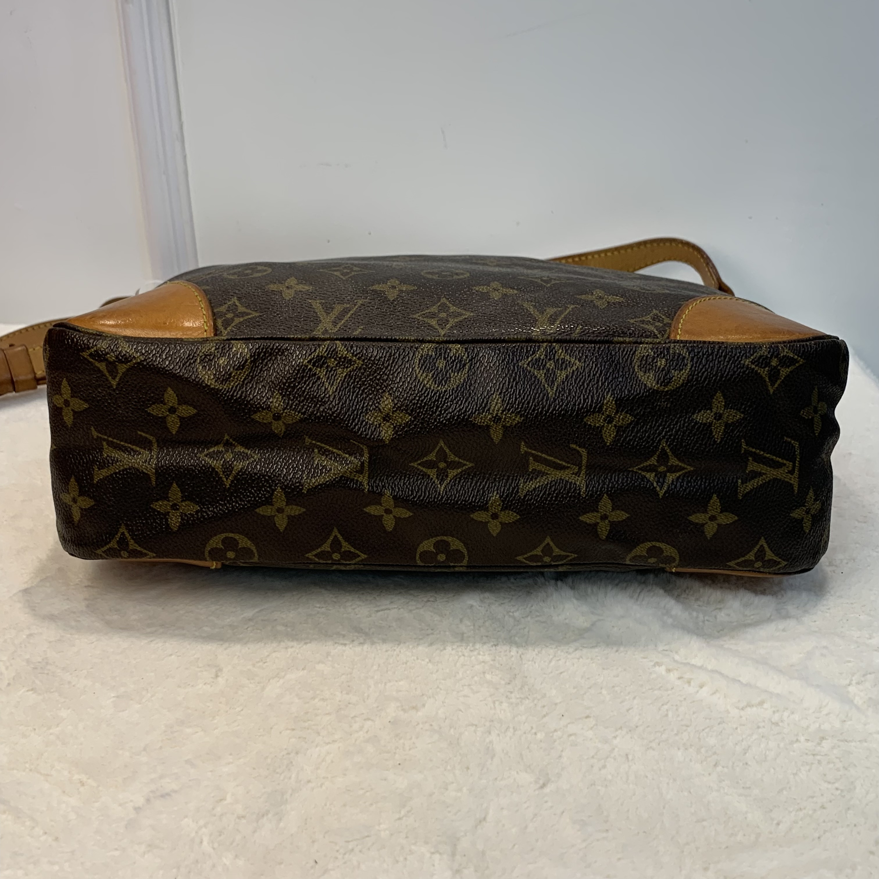 LV路易威登Louis Vuitton 牛角包小號中古包老花