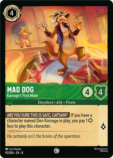 93/204 Mad Dog - Karnage's First Mate [Foil] #93