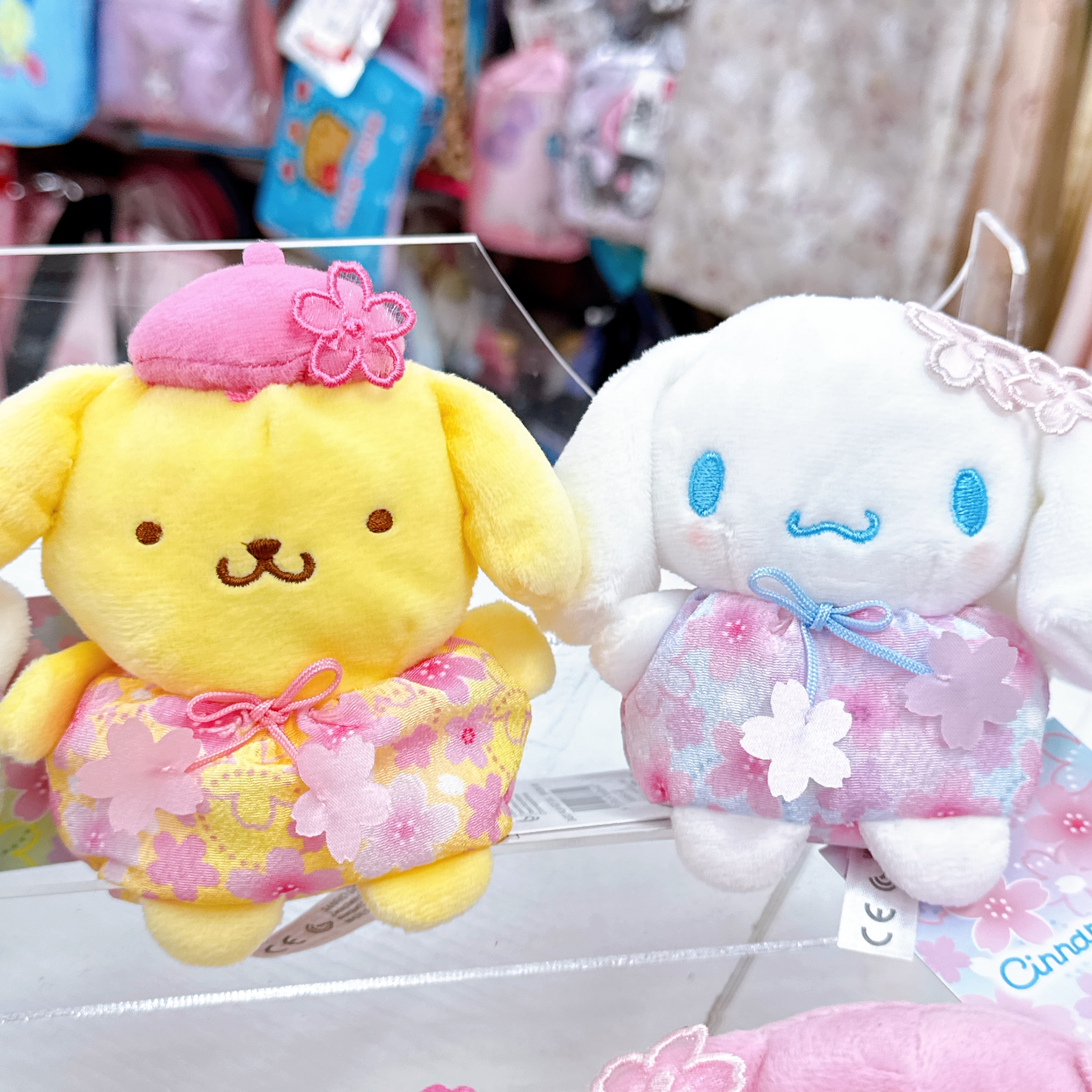 日本直送Sanrio 櫻花主題系列豆袋公仔