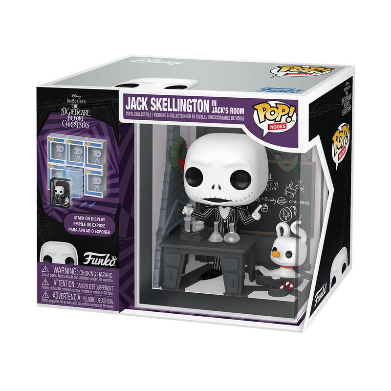 📦訂購 美國代購 Funko POP! Nooks Jack Skellington in Jack’s Room Figure 模型