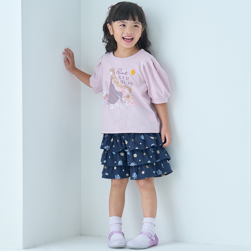 🆕【⭐訂購⭐】🌀 🇯🇵 日本直送 #Disney #Elsa / #Rapunzel / #Ariel 輕薄透氣 泡泡短袖Tee🌀 [ELCA-0195][260421]