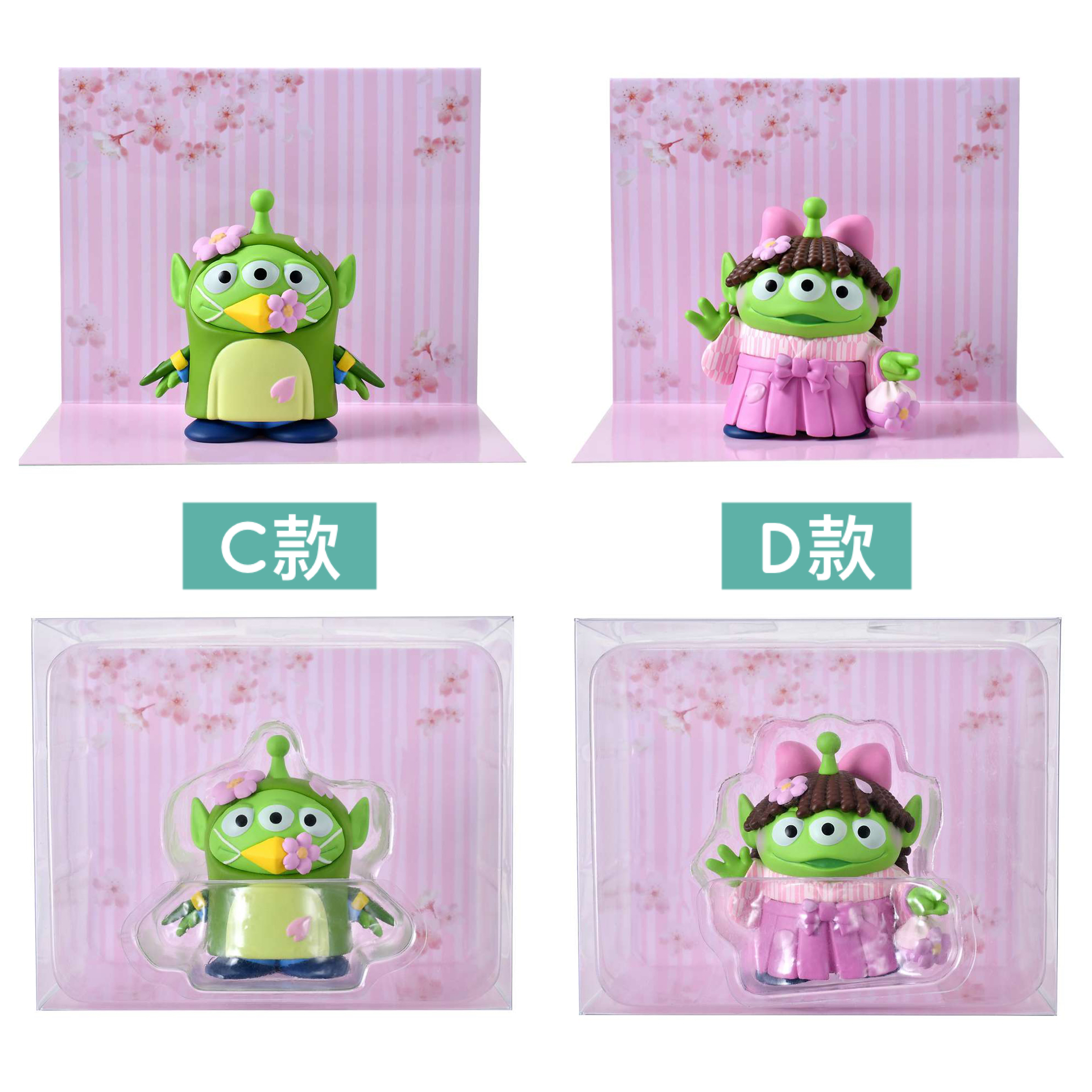 日本預訂📍日本三眼仔櫻花搞笑造型小模型擺設 10/2日本開售