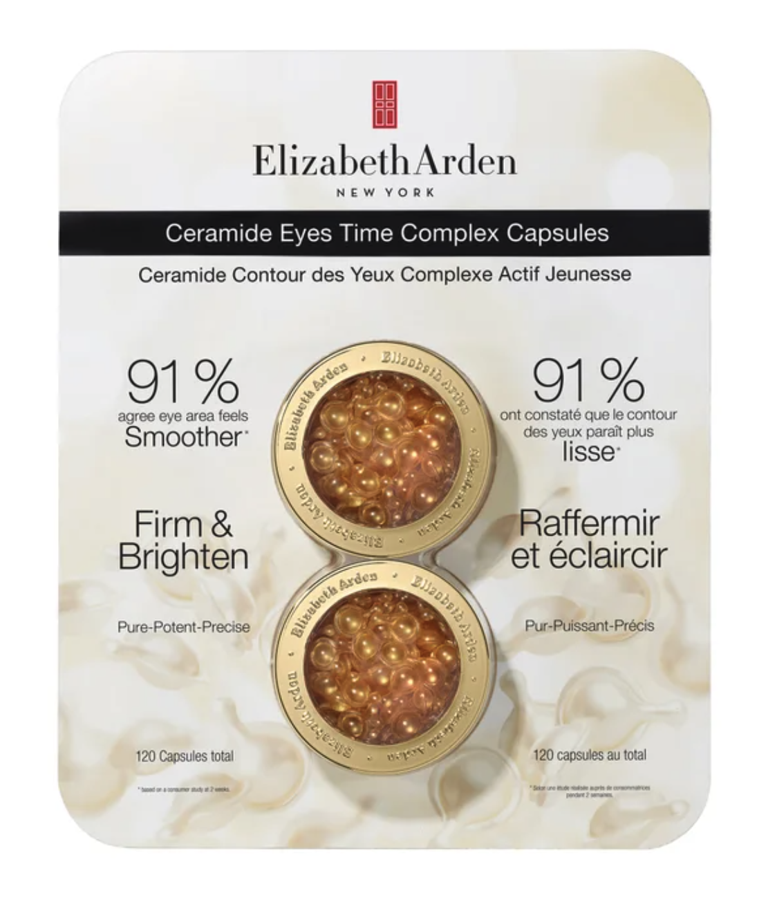  Elizabeth Arden Ceramide 神經醯胺緊緻修護眼部精華膠囊 (120粒)