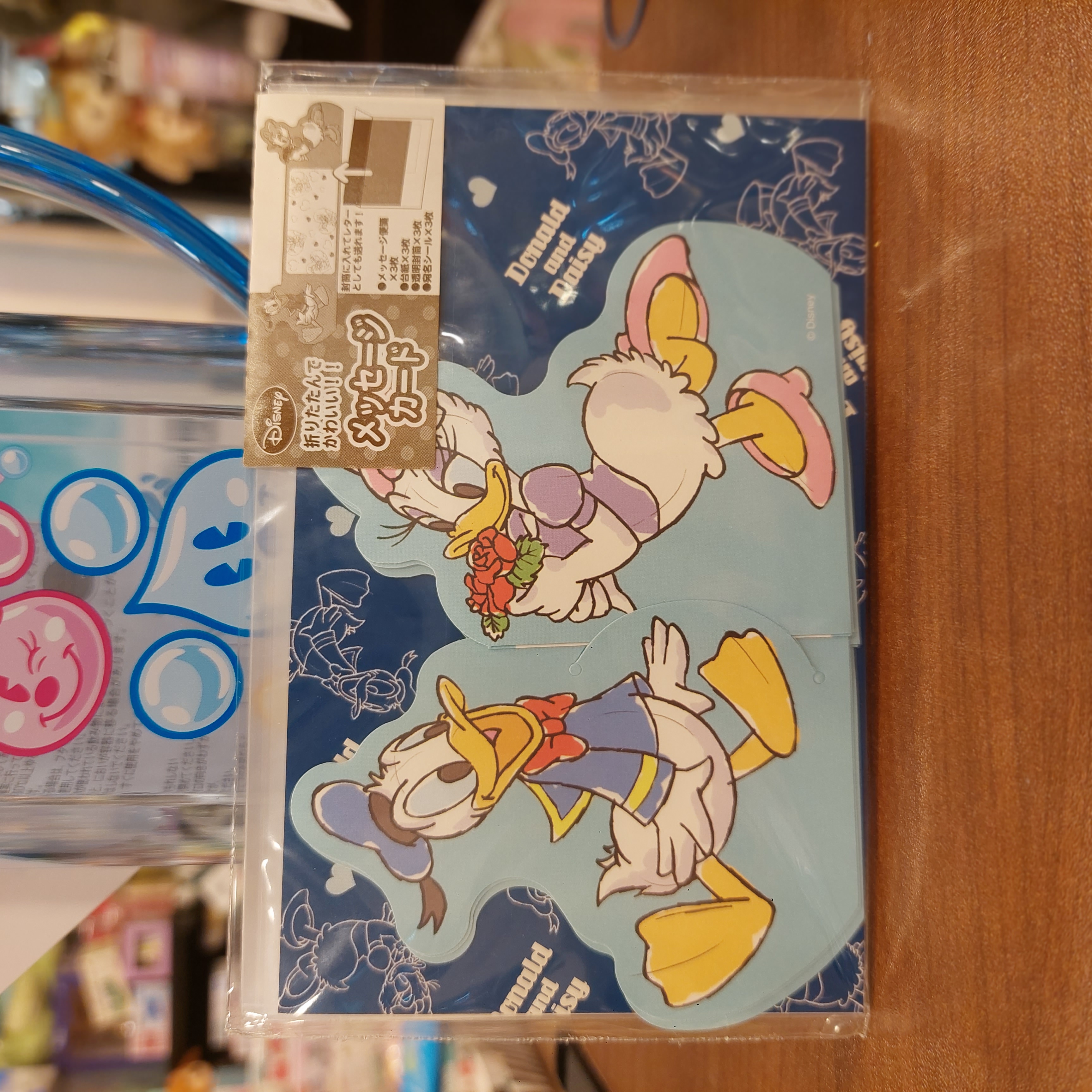 日本 唐老鴨Donald Duck Mini Letter set 迷你信封信紙套裝
