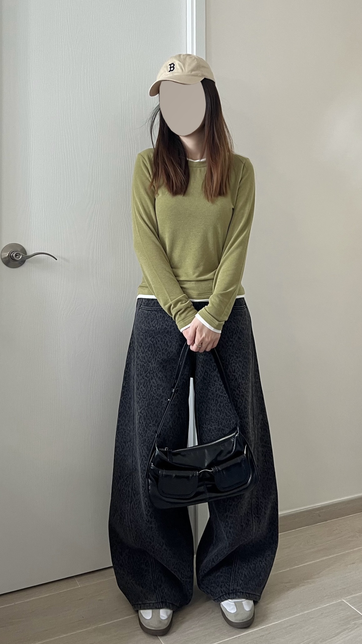 靚色休閒假兩件tee  罕見色 現貨