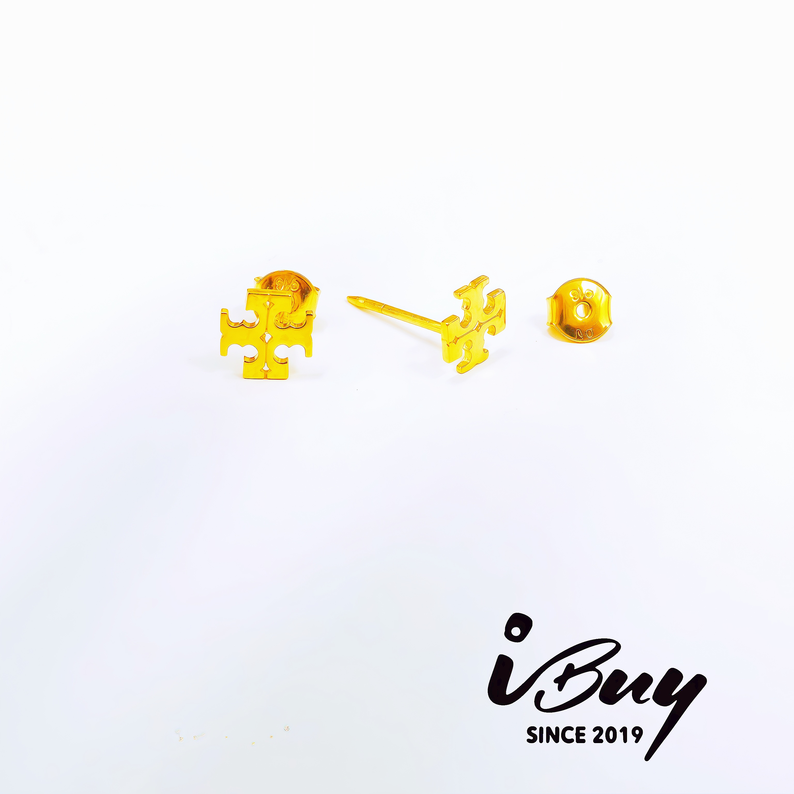916 GOLD TORY BURCH EARRING 916 金 汤丽柏琪耳针