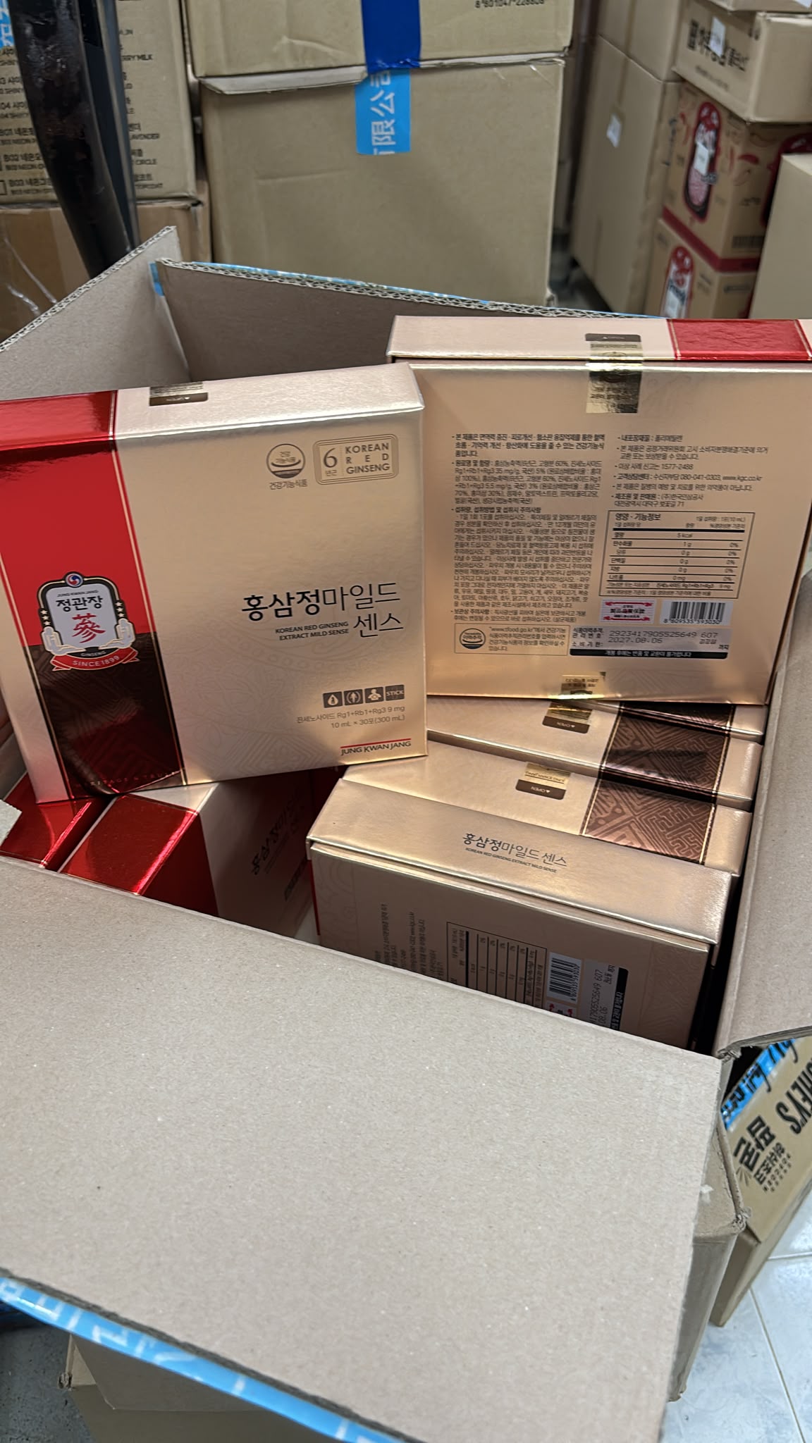 🇰🇷 正官庄 高麗蔘溫和口服液 10mlx30包  🩷 JUNG KWAN JANG Korean Red Ginseng Extract Mild Sense 10mlx30packs 