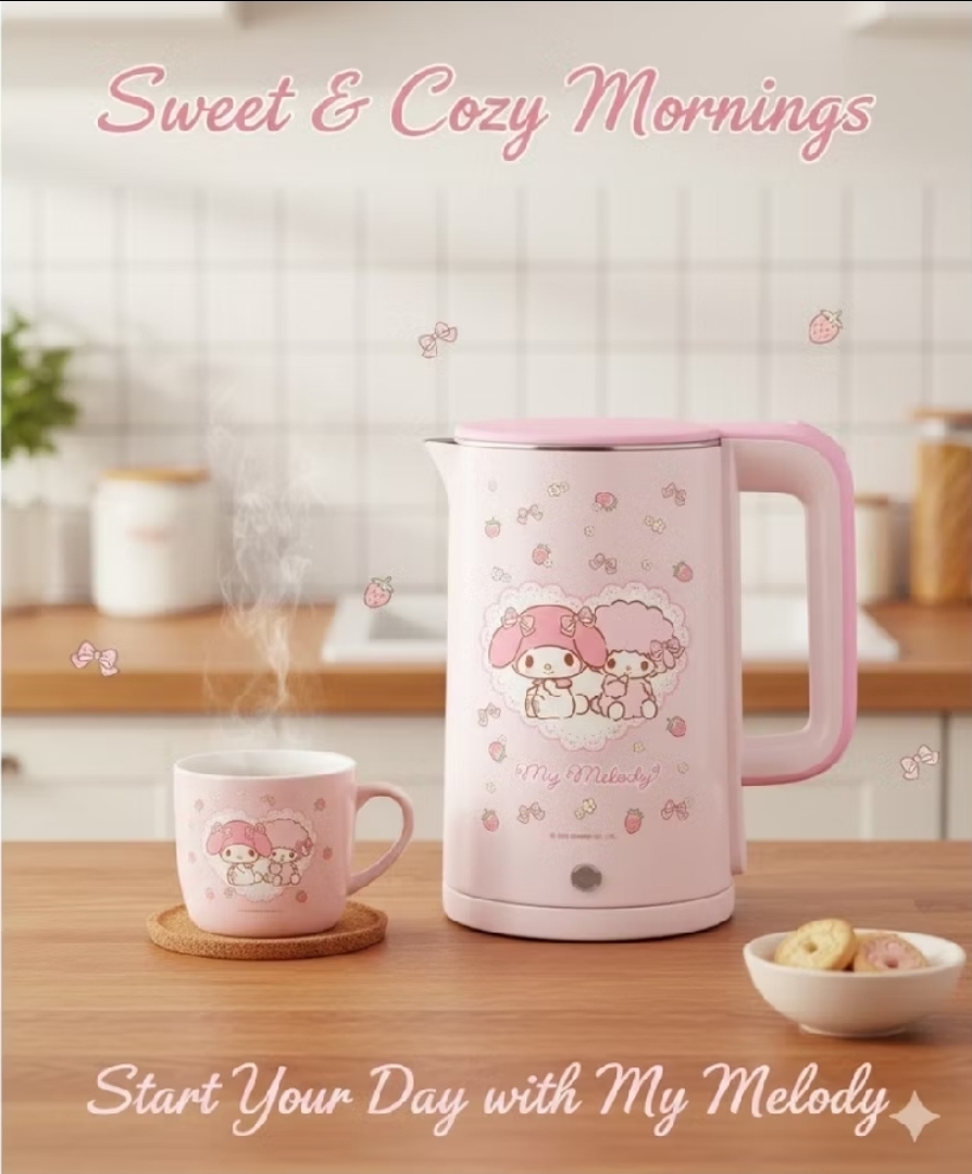 SANRIO電熱水壼2L
