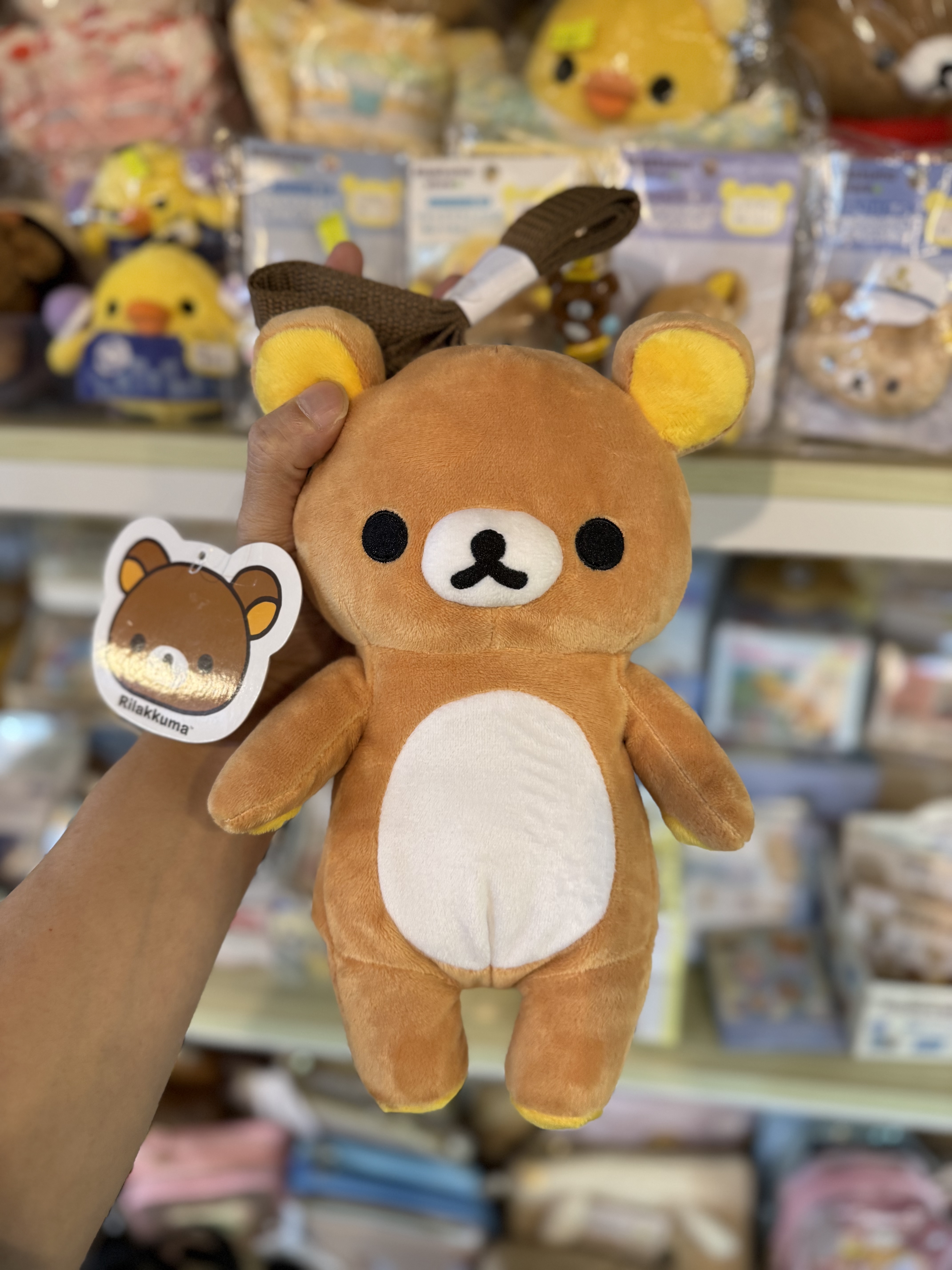 《現貨》全新RILAKKUMA熊型鈄孭袋