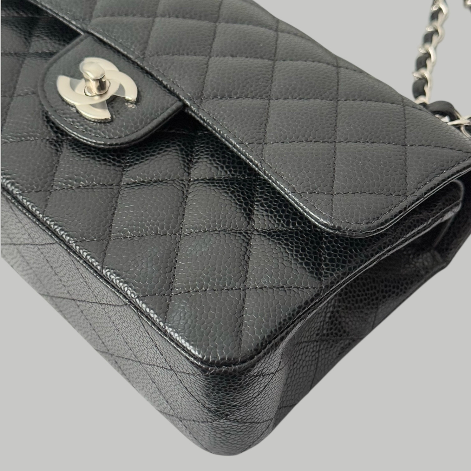 Chanel Caviar CF23 銀扣