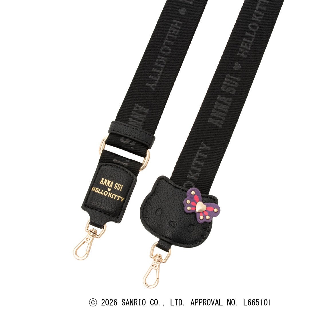 🌸 【預訂】ANNA SUI×HELLO KITTY Mini shoulder bag